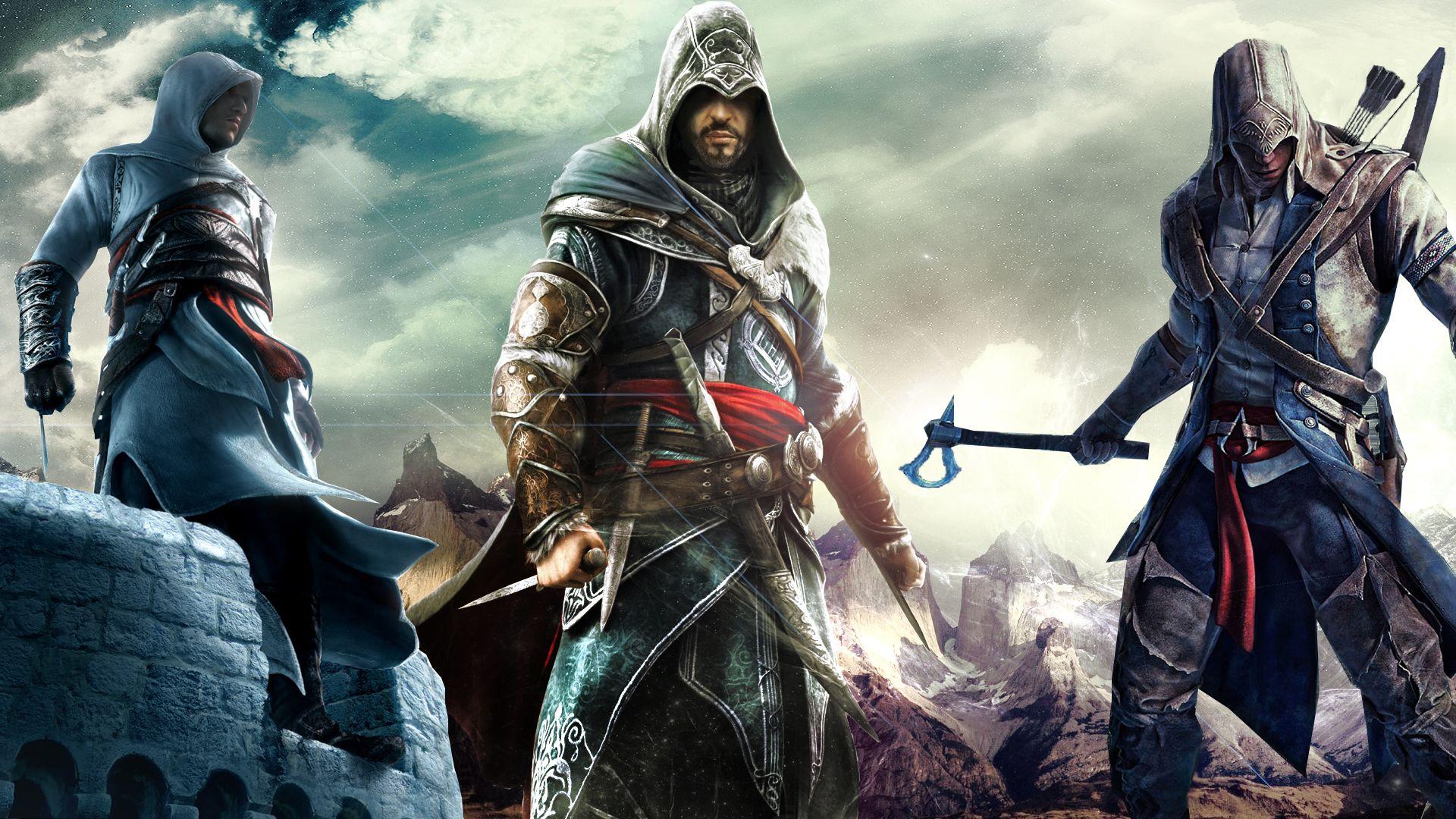 1920x1080 Assassin's Creed Altair And Ezio HD Wallpaper, Background Image