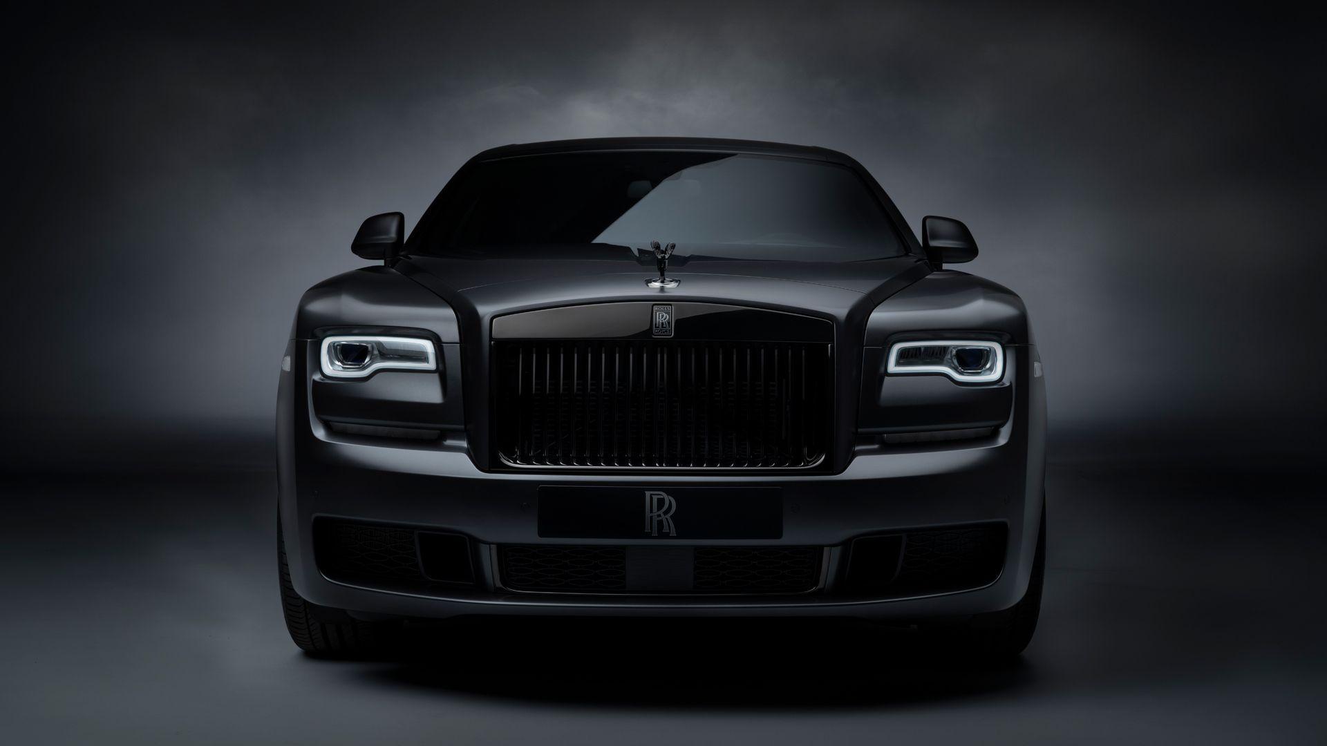 1920x1080 Rolls Royce Ghost Black Badge 2019 Front Laptop Full HD