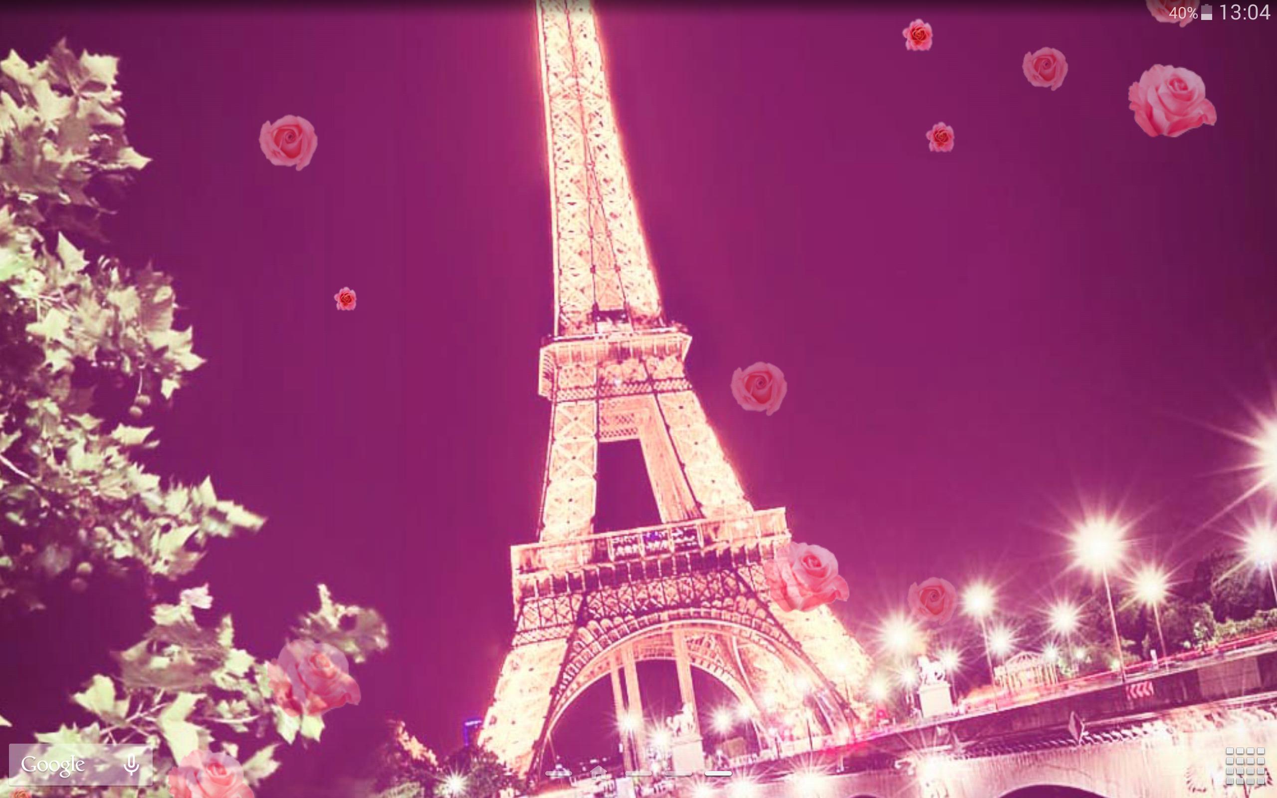 2560x1600 Romantic Paris Live Wallpaper for Android