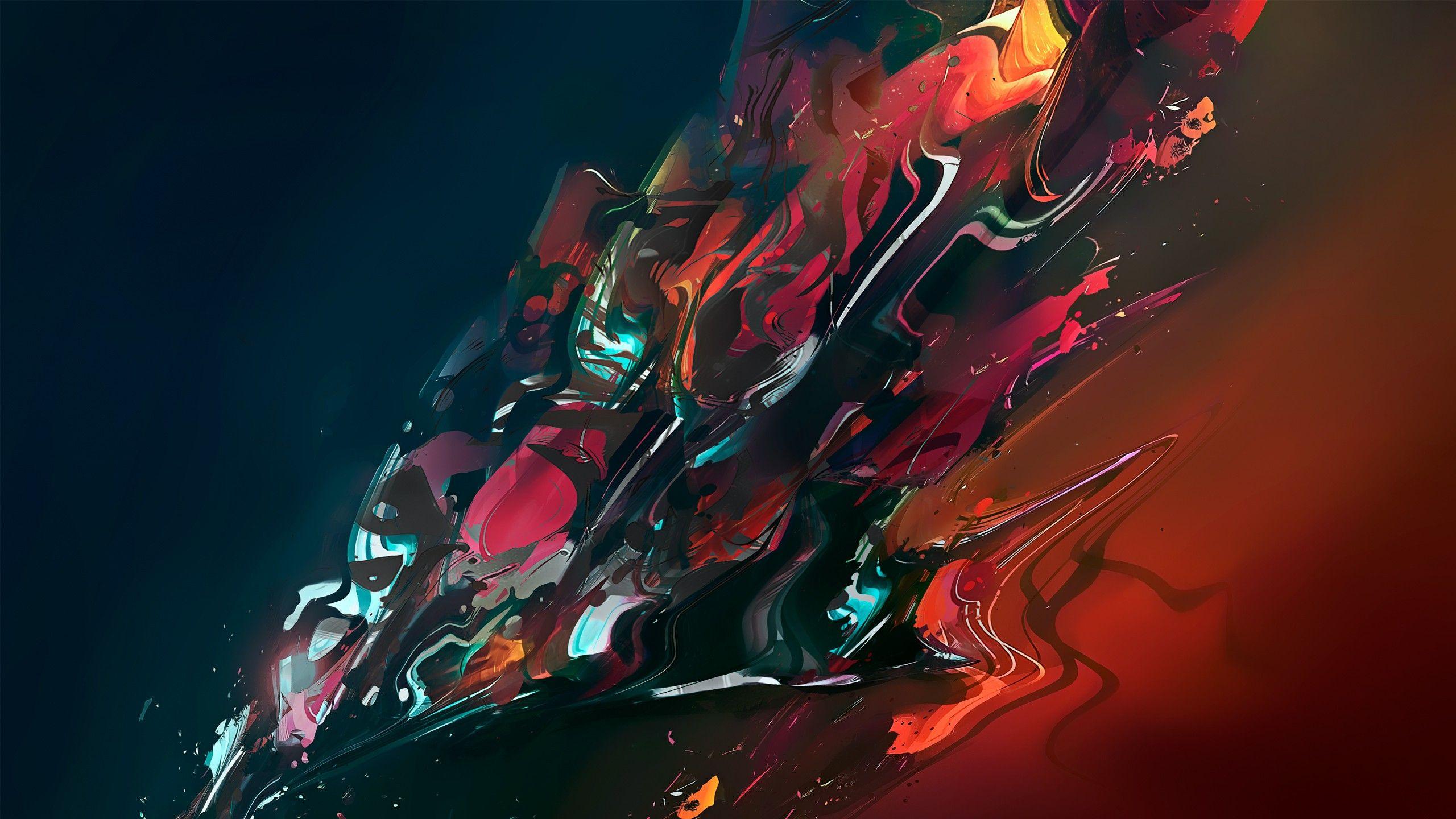 2560x1440 Abstract Artwork Digital Art Jewels