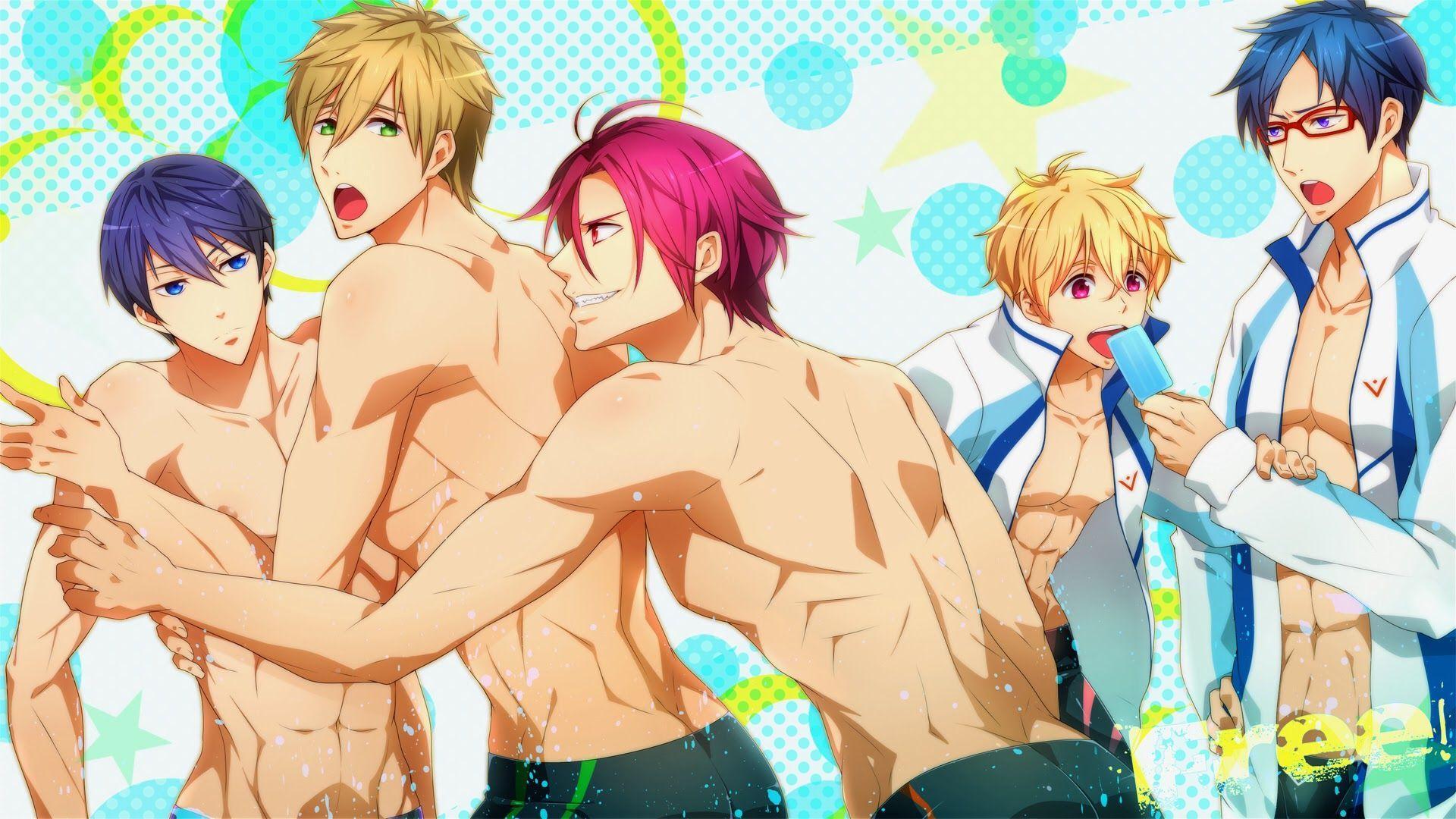 1920x1080 Free Iwatobi Swim Club Phone Wallpaper