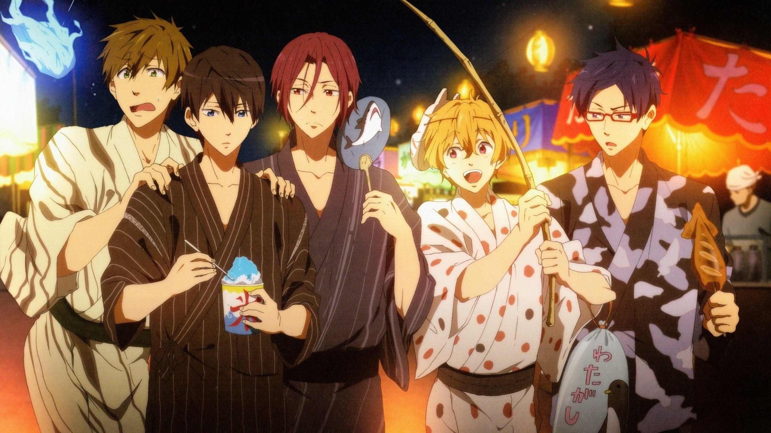 2560x1440 Download 2560x1440 Free! Swim Club, Festival, Yukata