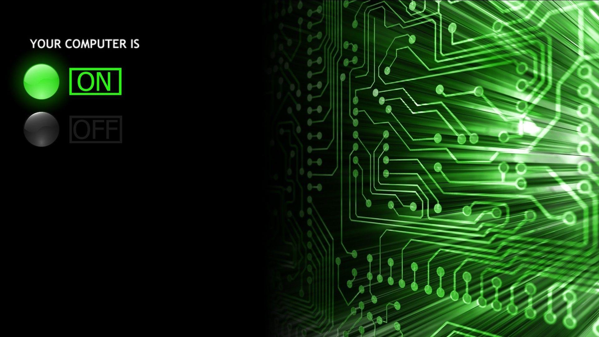 1920x1080 Download 1920x1080 Green abstract computers circuit boards Wallpaper