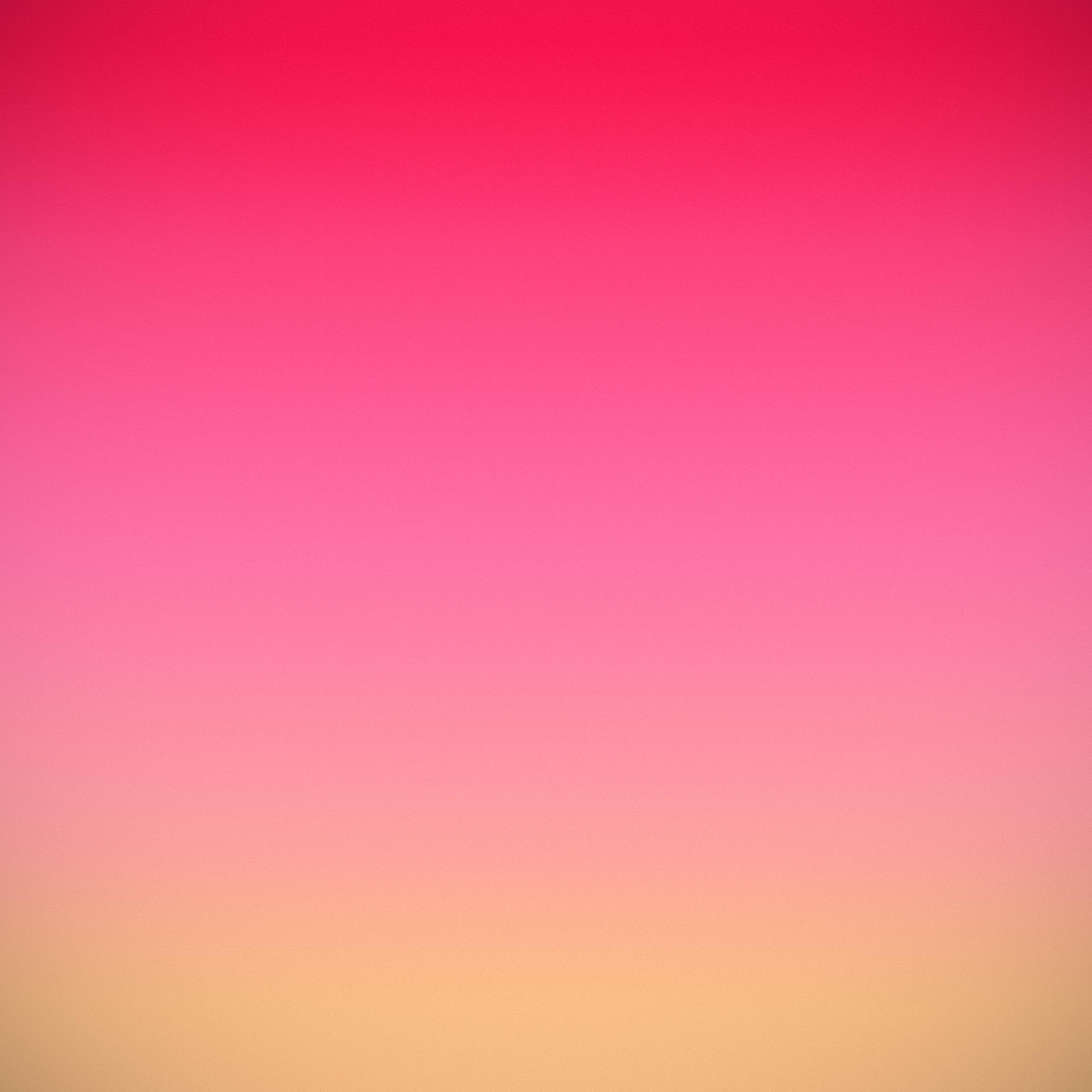 2524x2524 Pink Peach Gradient Wallpaper