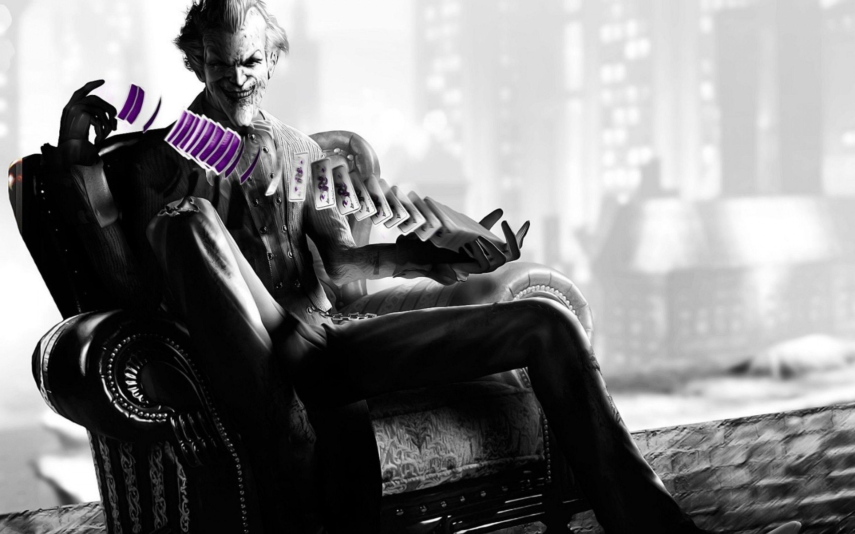 2880x1800 Download 2880x1800 Joker, Poker Cards, Movies Wallpaper