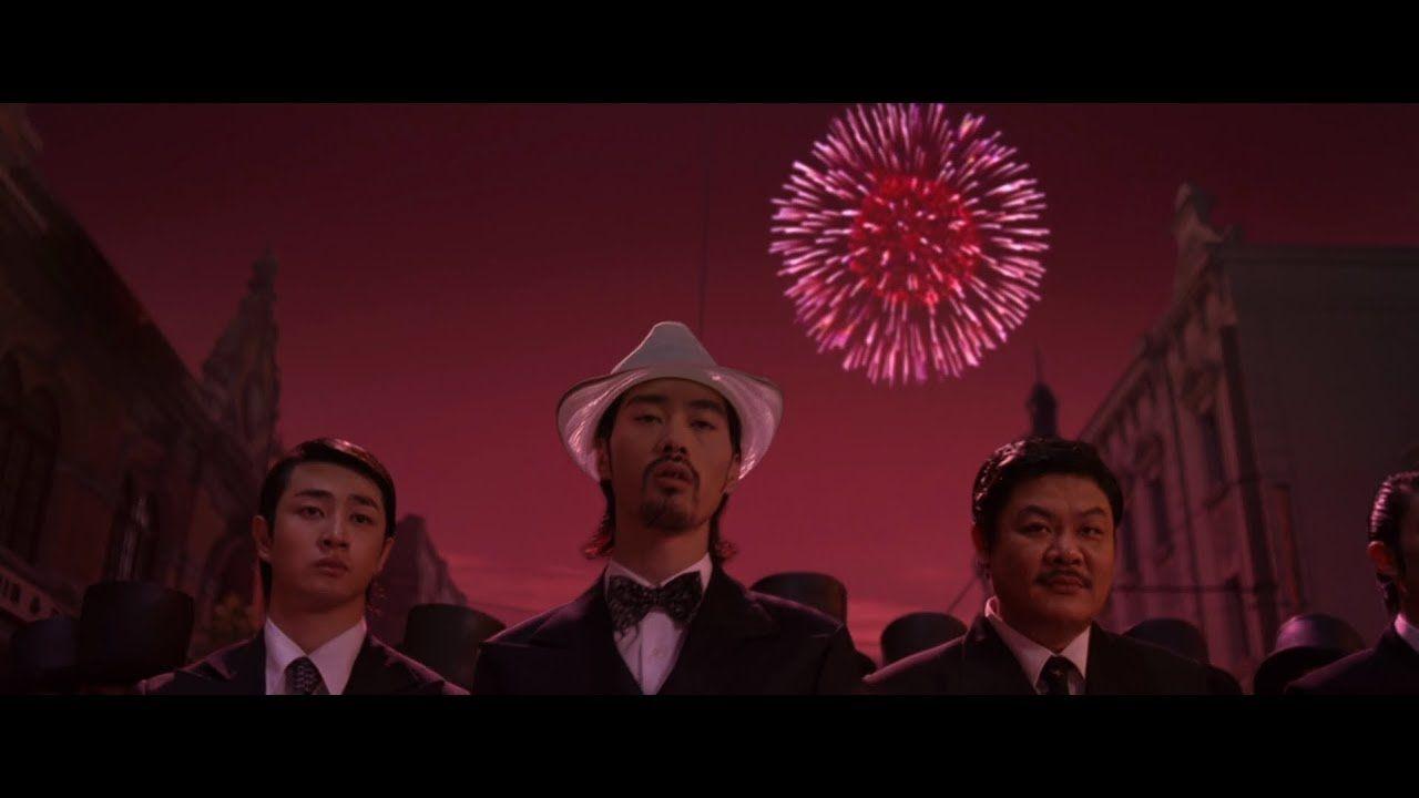1280x720 Kung Fu Hustle (2004) Police Station and first Gang Fight, 1080p