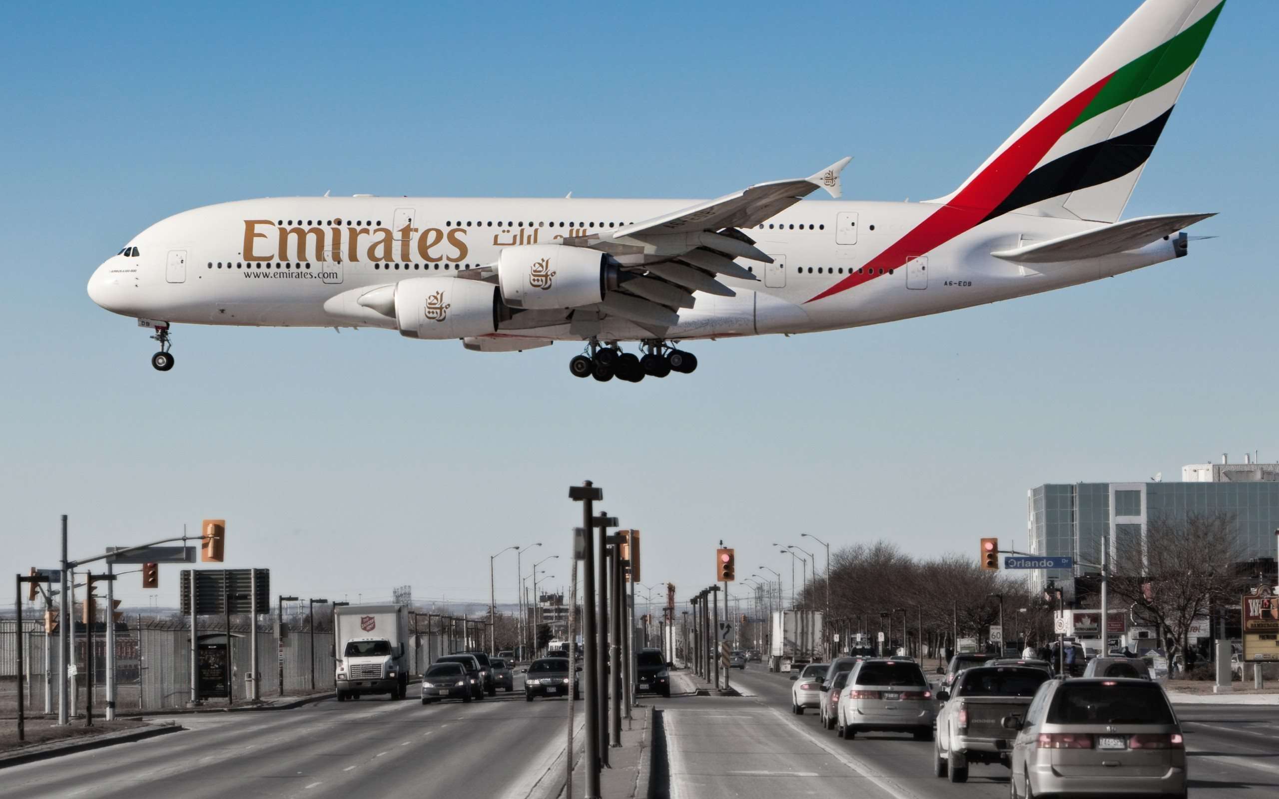 2560x1600 Airbus A380 HD Wallpaper and Background Image
