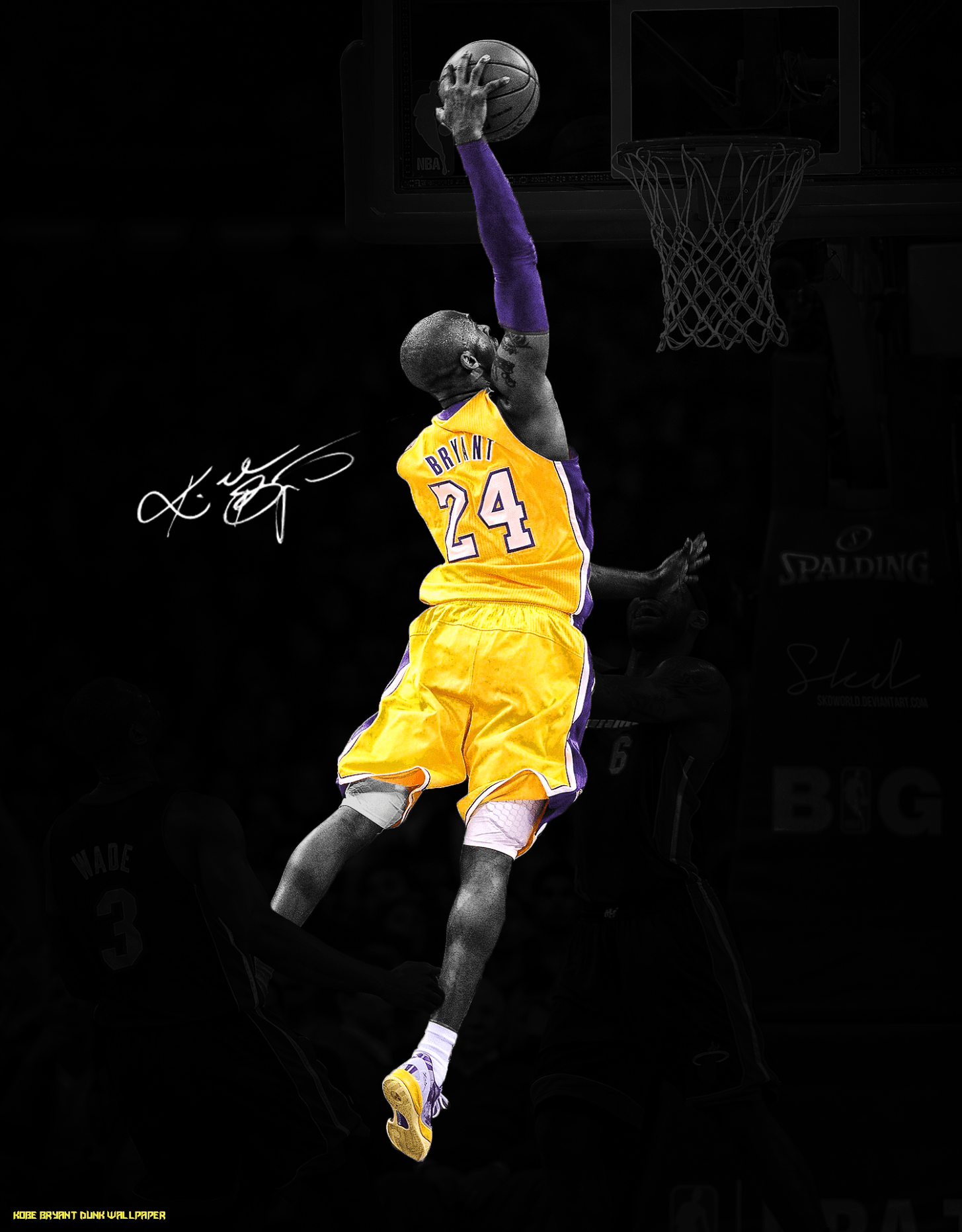 Hình Nền Kobe Bryant Dunking Top Những Hình Ảnh Đẹp 