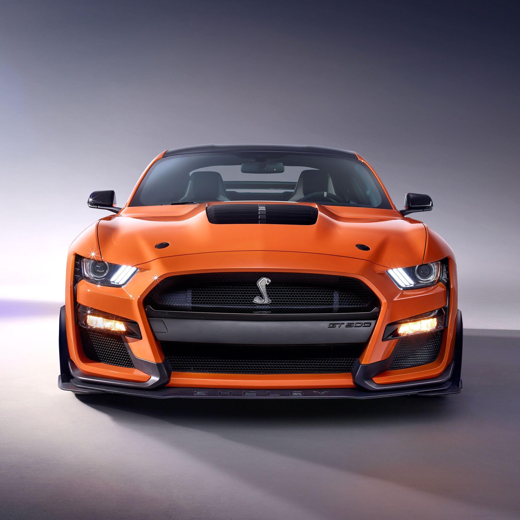 2048x2048 Ford Mustang Shelby GT500 Front 5k iPad Air HD 4k