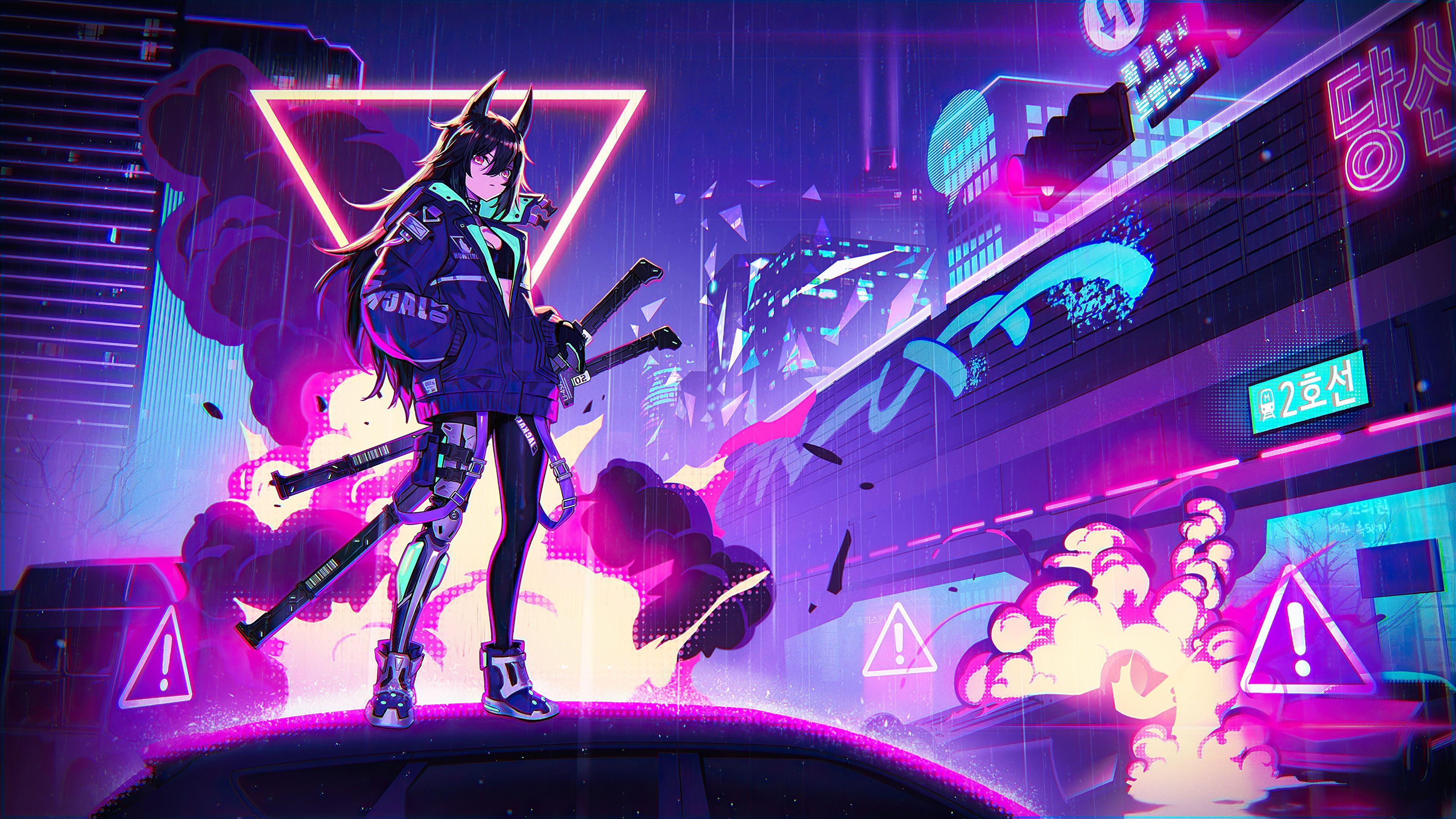 Hướng dẫn tạo Neon background anime Tự thiết kế background chất lượng ...