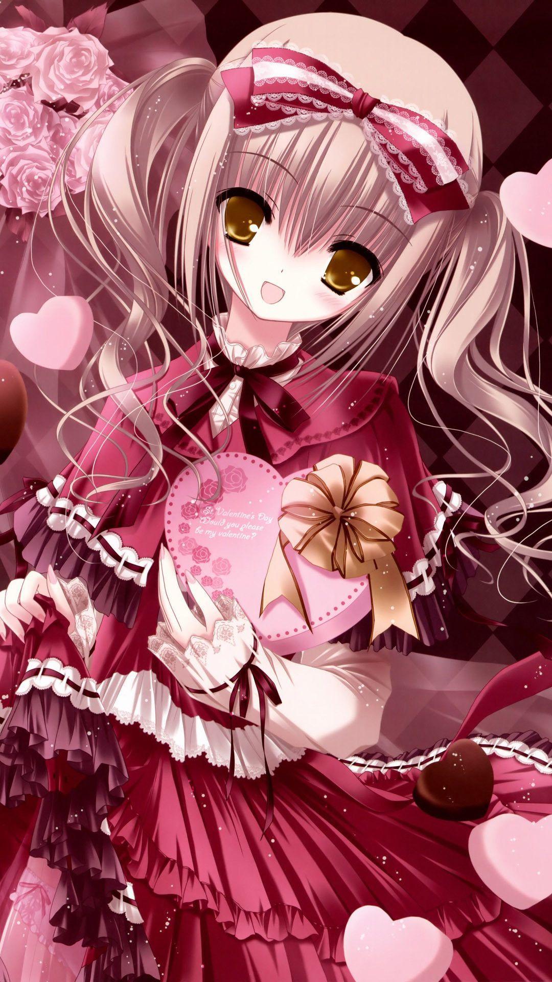 1080x1920 Anime Valentines Day, iPhone, Desktop HD