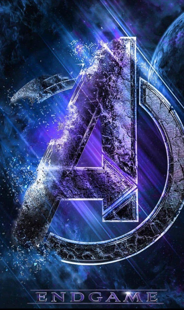 759x1280 Avengers Endgame Logo Wallpaper