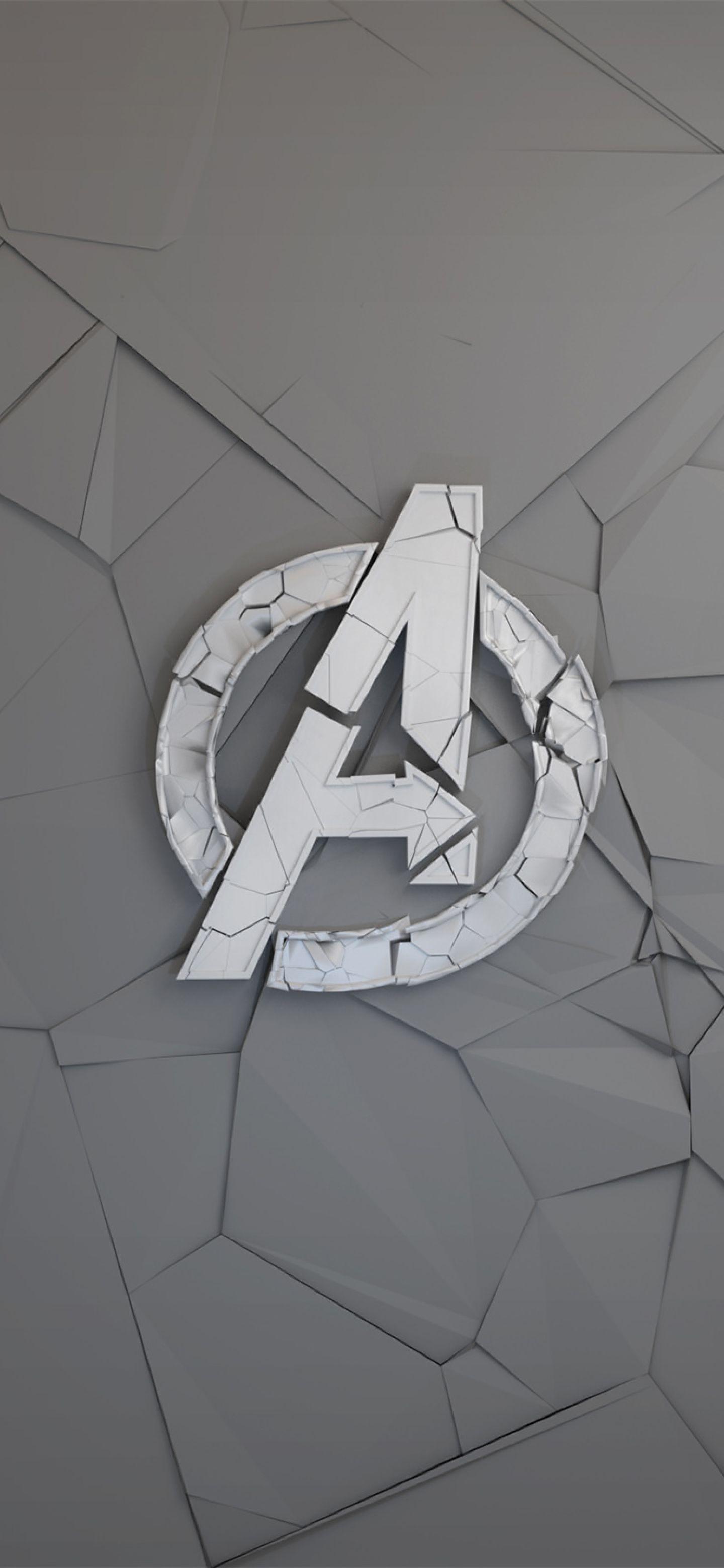 1440x3120 Avengers Logo Minimal Art 1440x3120 Resolution Wallpaper, HD Minimalist 4K Wallpaper, Image, Photo and Background