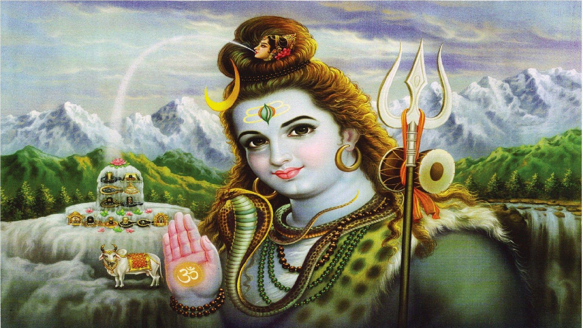 1920x1080 Shiva HD Wallpaper