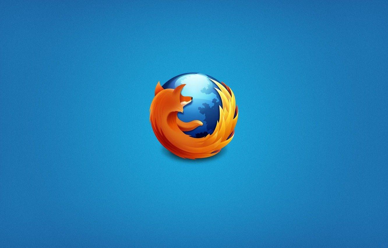 1332x850 Wallpaper browser, mozilla firefox, blue background image