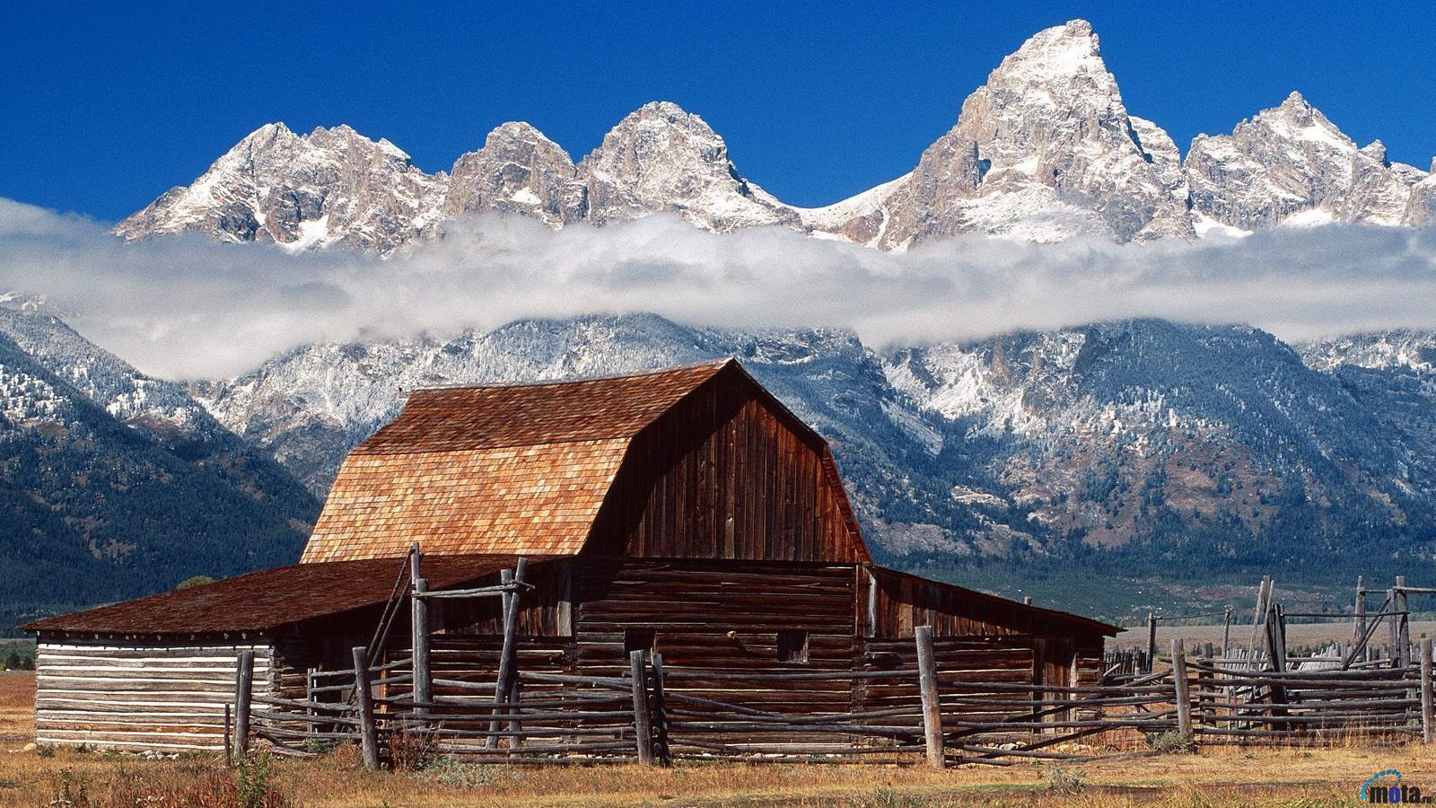 1600x900 Jackson Hole Desktop Wallpaper