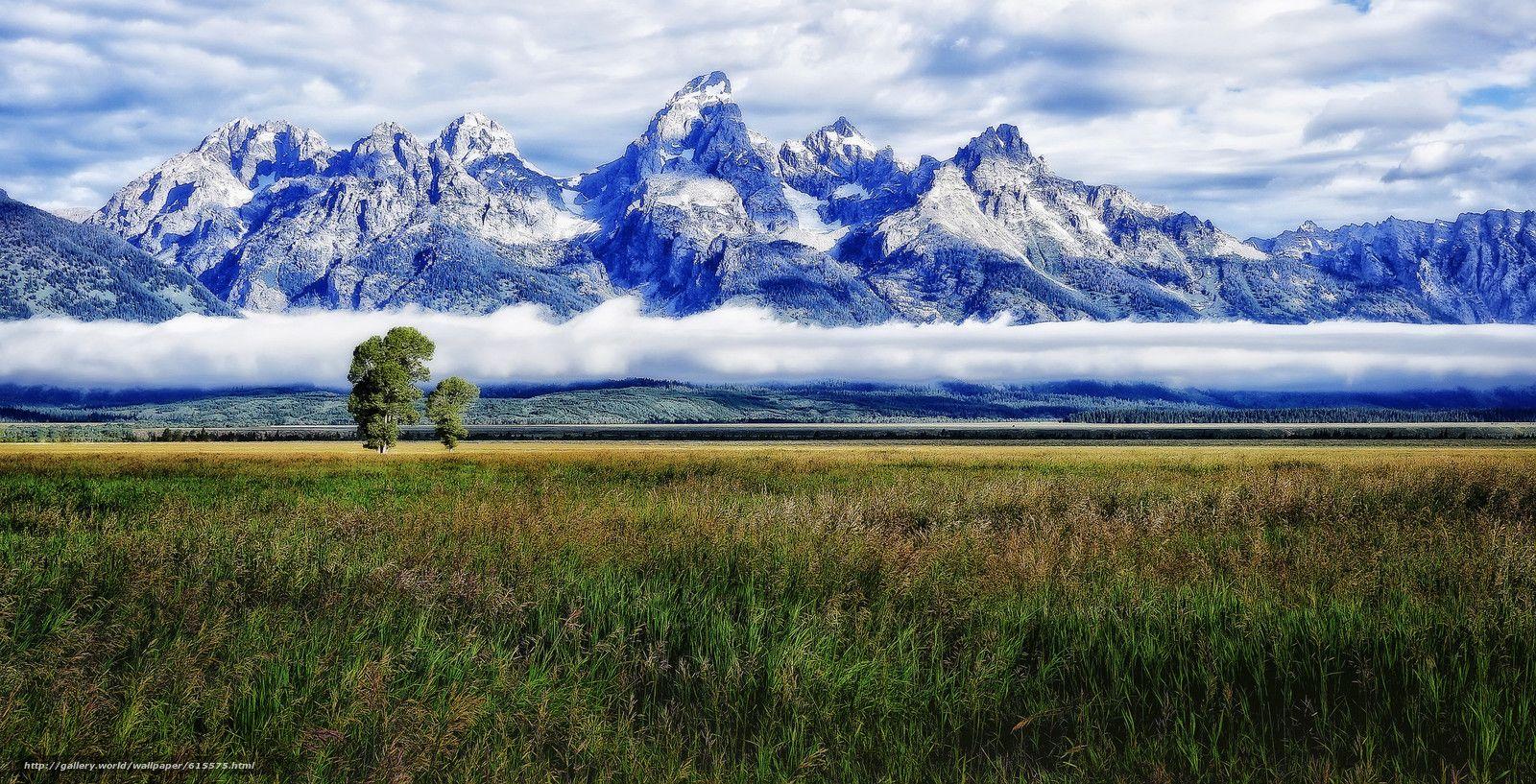 1600x817 Download wallpaper Timeless Tetons, Grand Teton National Park