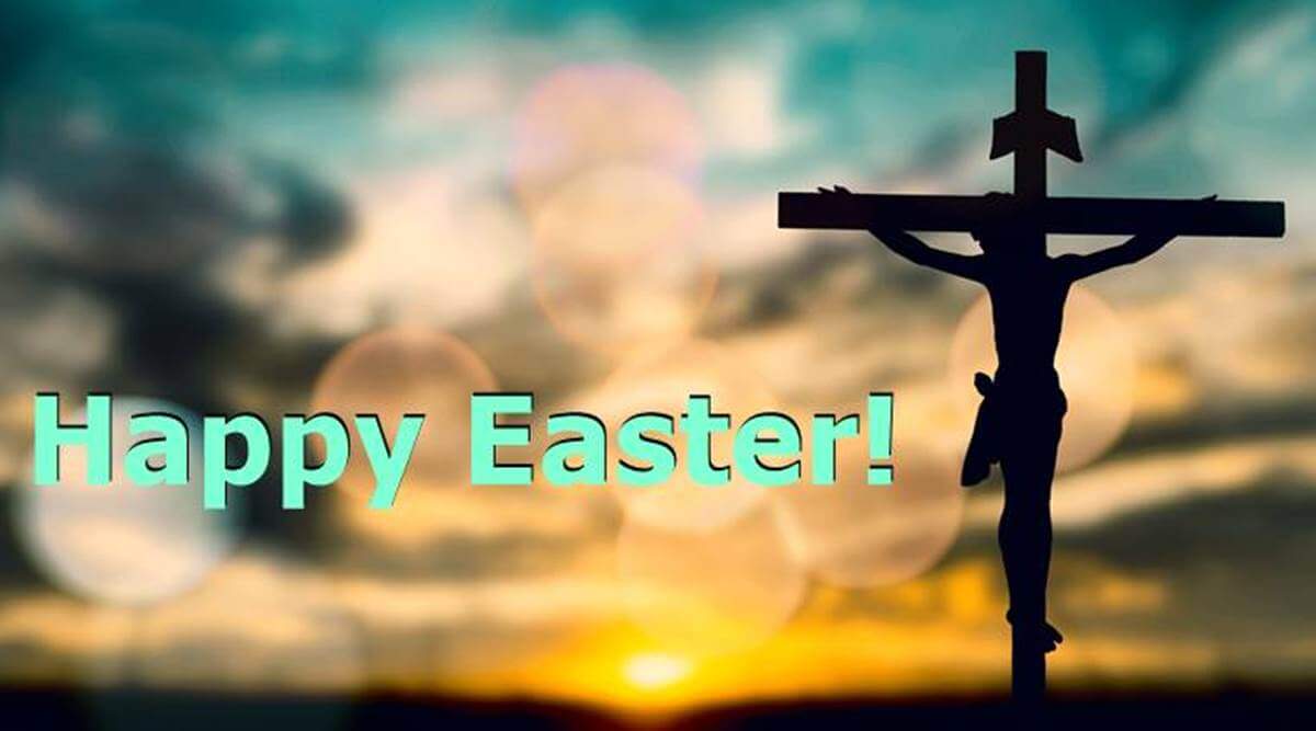 1200x667 Religious Easter Wallpaper with Jesus Christ