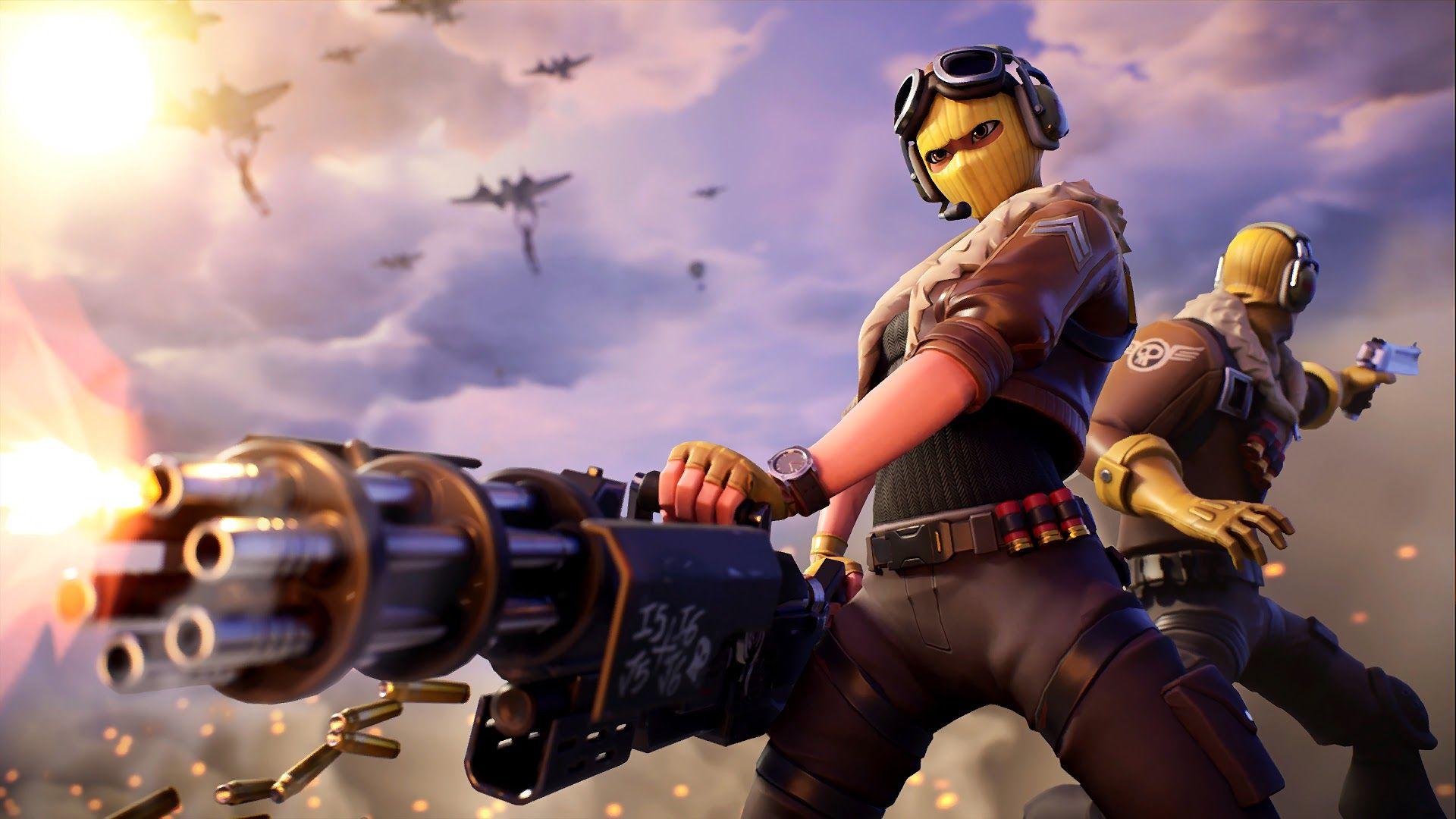 1920x1080 Velocity and Raptor Fortnite Skins to Get Them + Wallpaper