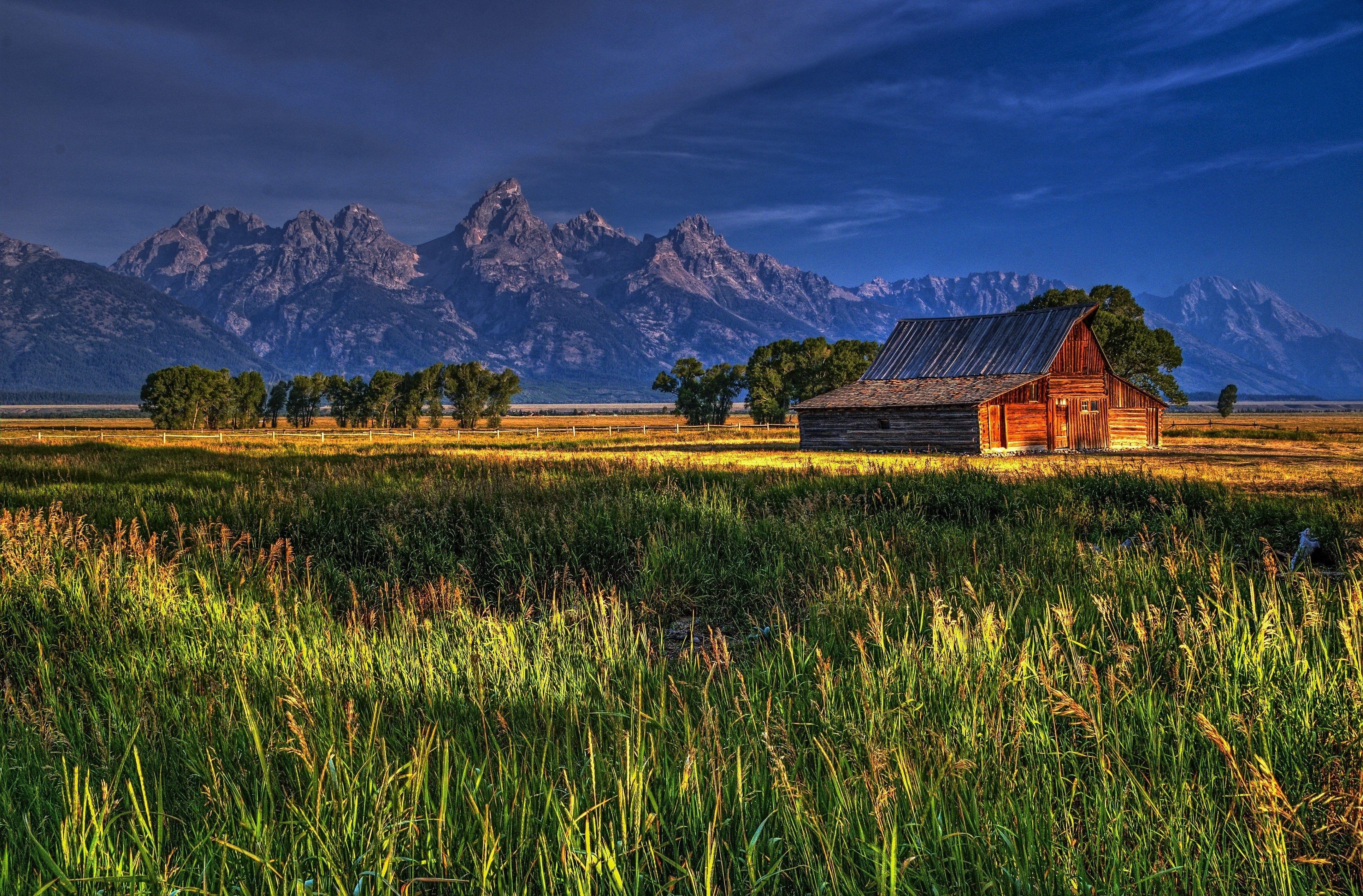 4320x2840 Wyoming, Jackson, National, Rustic, Autumn, Park, Mountains, Usa