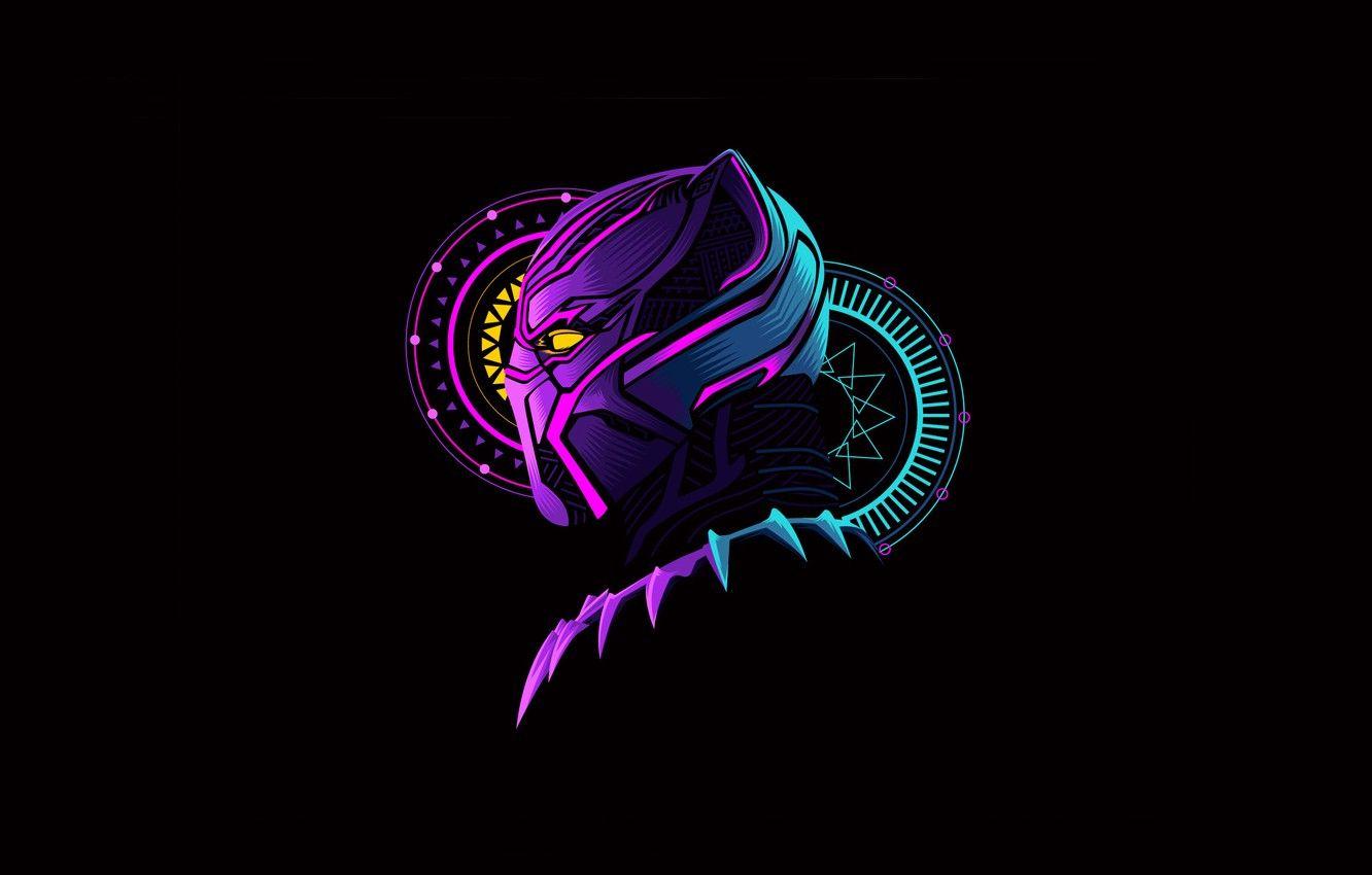 1332x850 Wallpaper colorful, fantasy, minimalism, Marvel, digital art