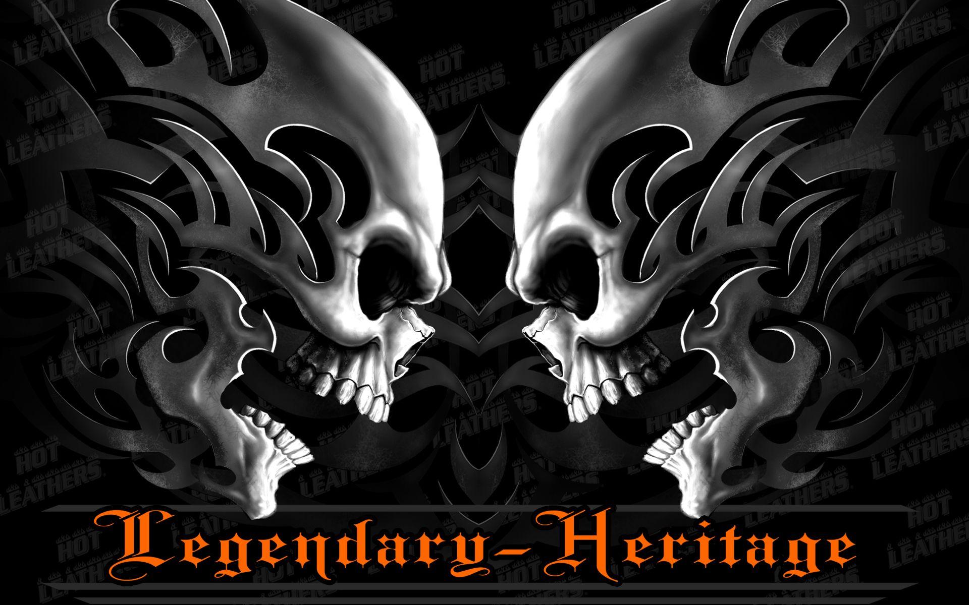 1920x1200 Free download Biker Wallpaper and Motorcycle Desktops Skull