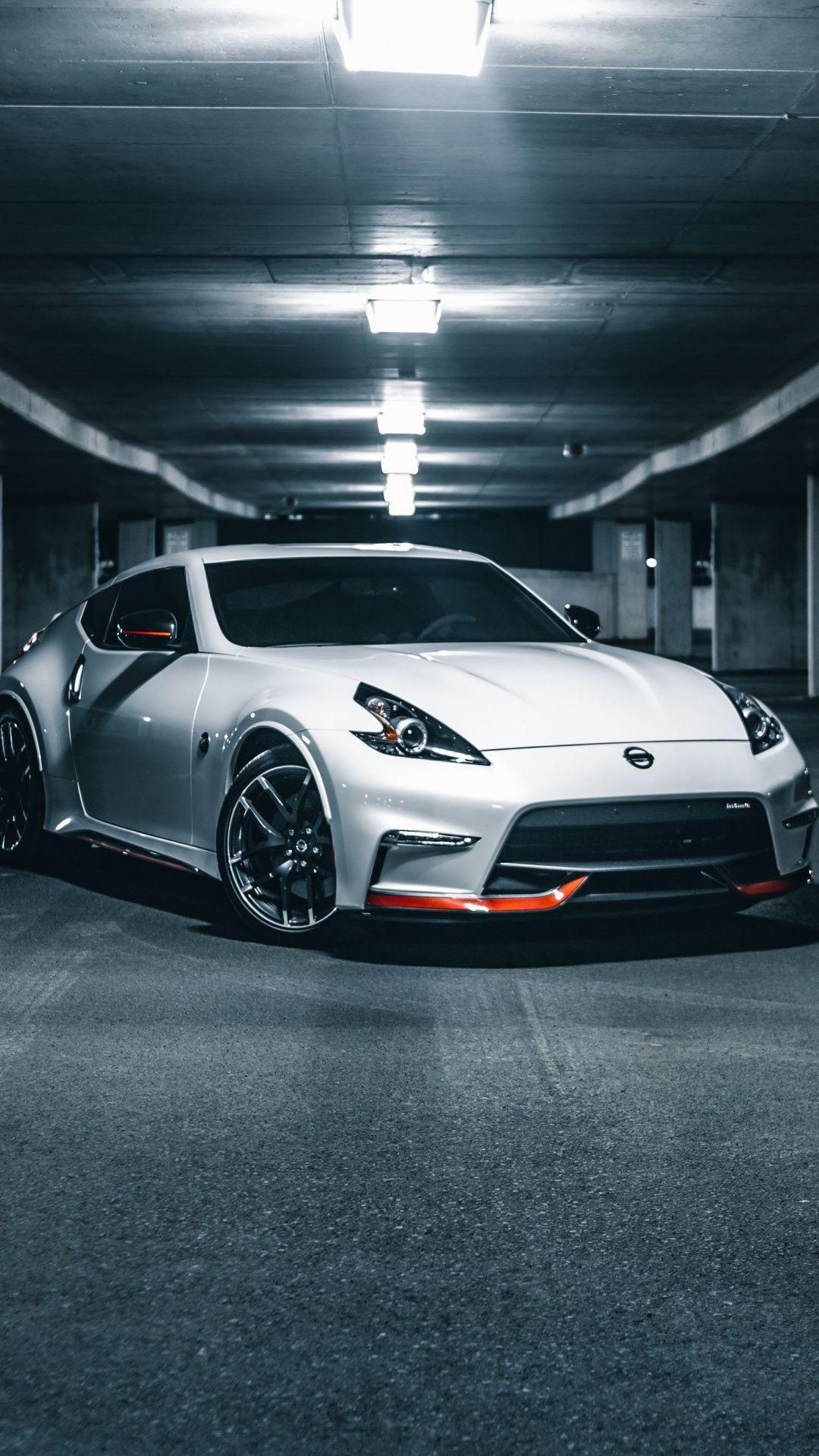 1080x1920 White, Nissan GT R, Basement, 1080x1920 Wallpaper. Nissan Gt