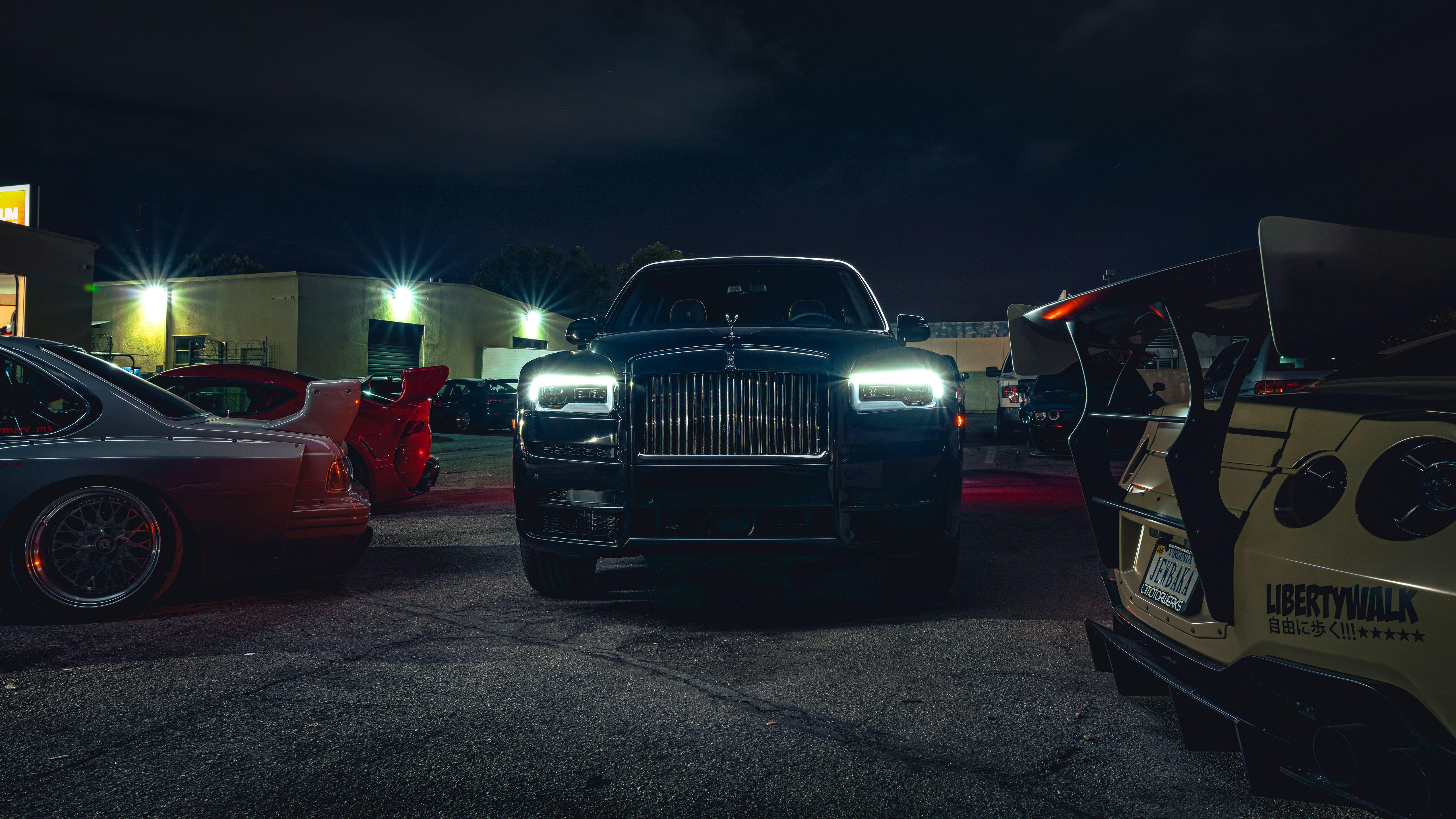 5120x2880 Rolls Royce Cullinan Black Badge 5K Wallpaper. HD Car