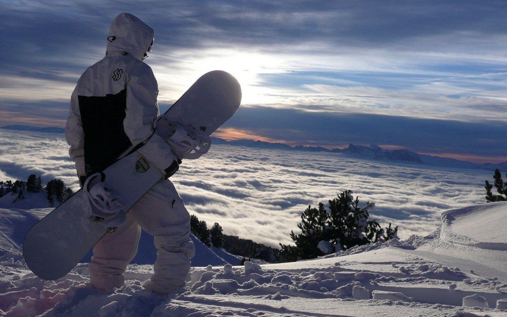 1920x1200 Snowboarding Desktop Wallpaper