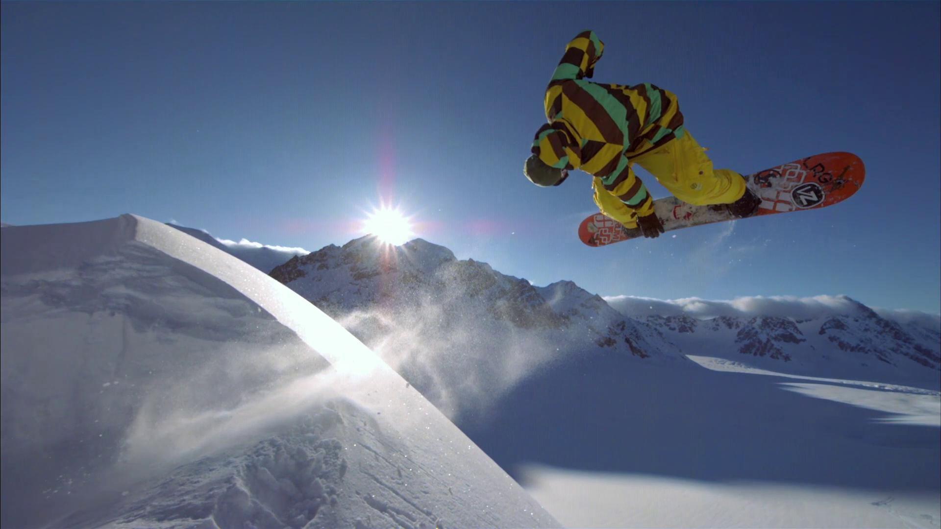 1920x1080 Snowboarding HD Wallpaper. Background
