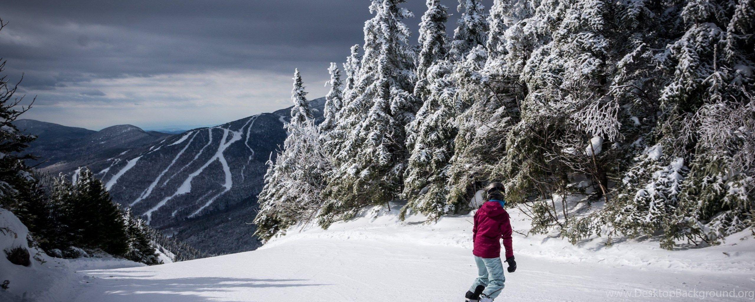 2560x1024 Winter Sports: Snowboarding Wallpaper - HD Wallpaper Desktop