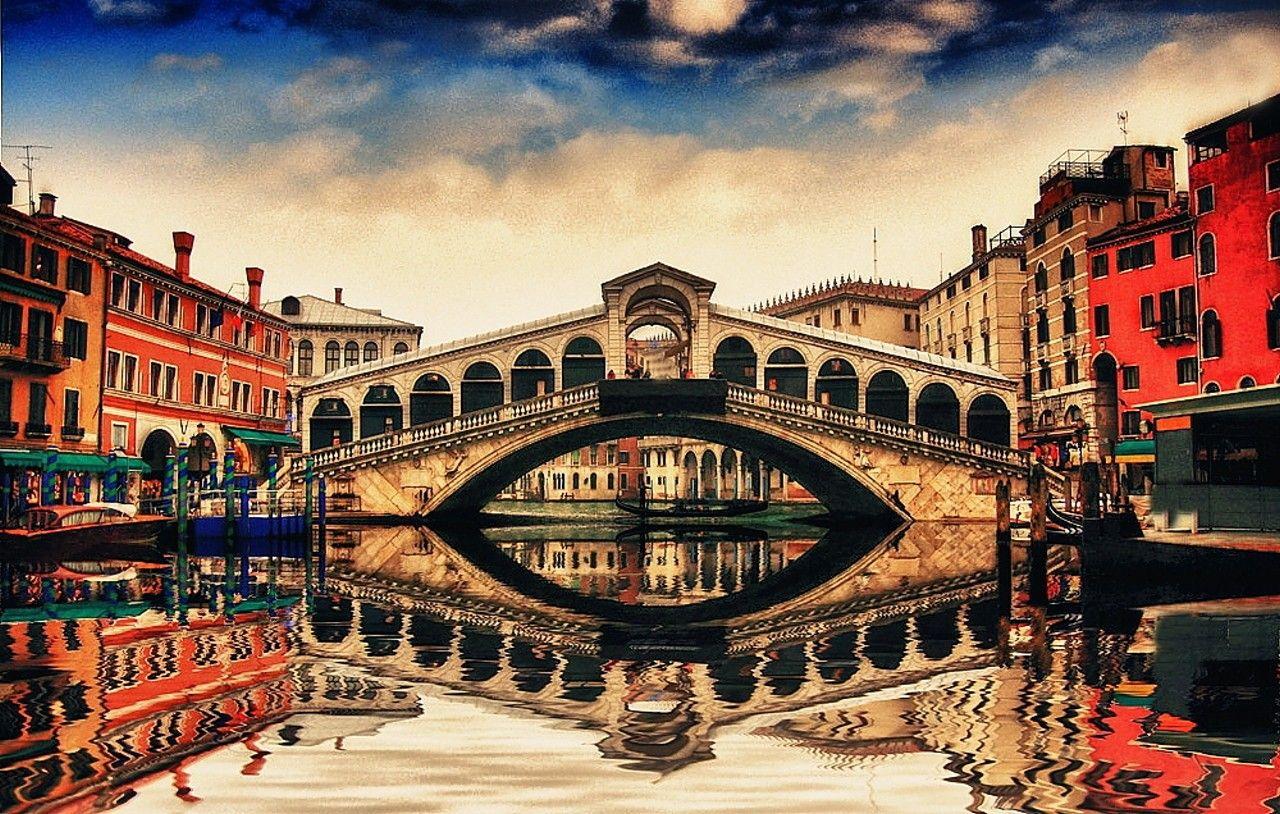 1280x814 Rialto Tag wallpaper: Late Night Venetian Hotel Vegas City Venice