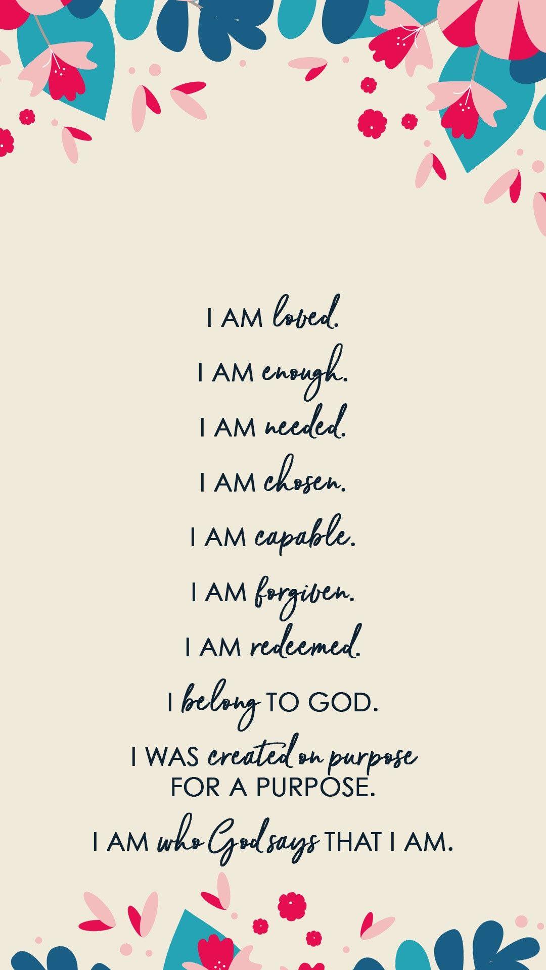 I Am Enough Wallpapers Top Free I Am Enough Backgrounds Wallpaperaccess