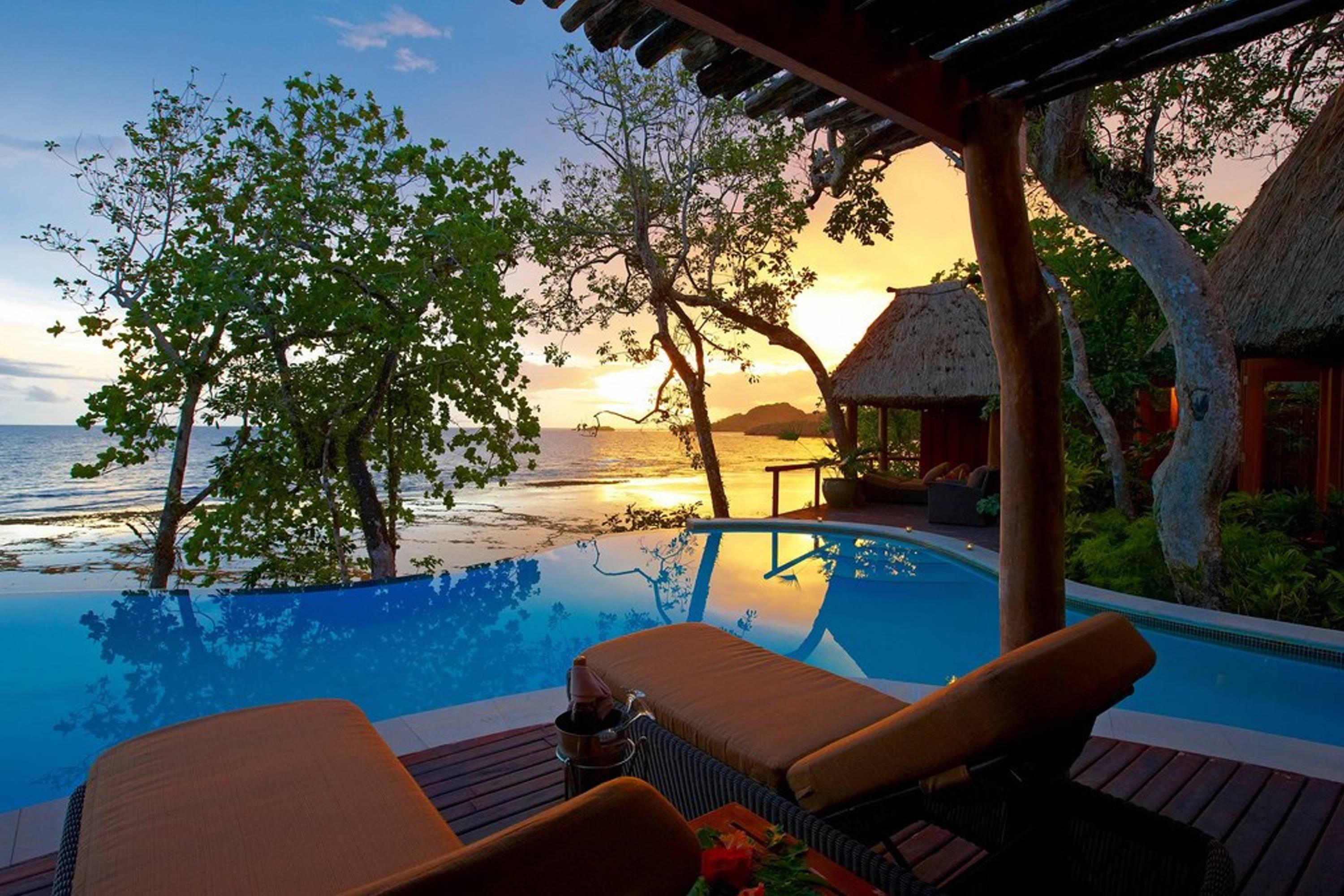 3000x2001 Fiji Sunset HD desktop wallpaper : Widescreen : High Definition