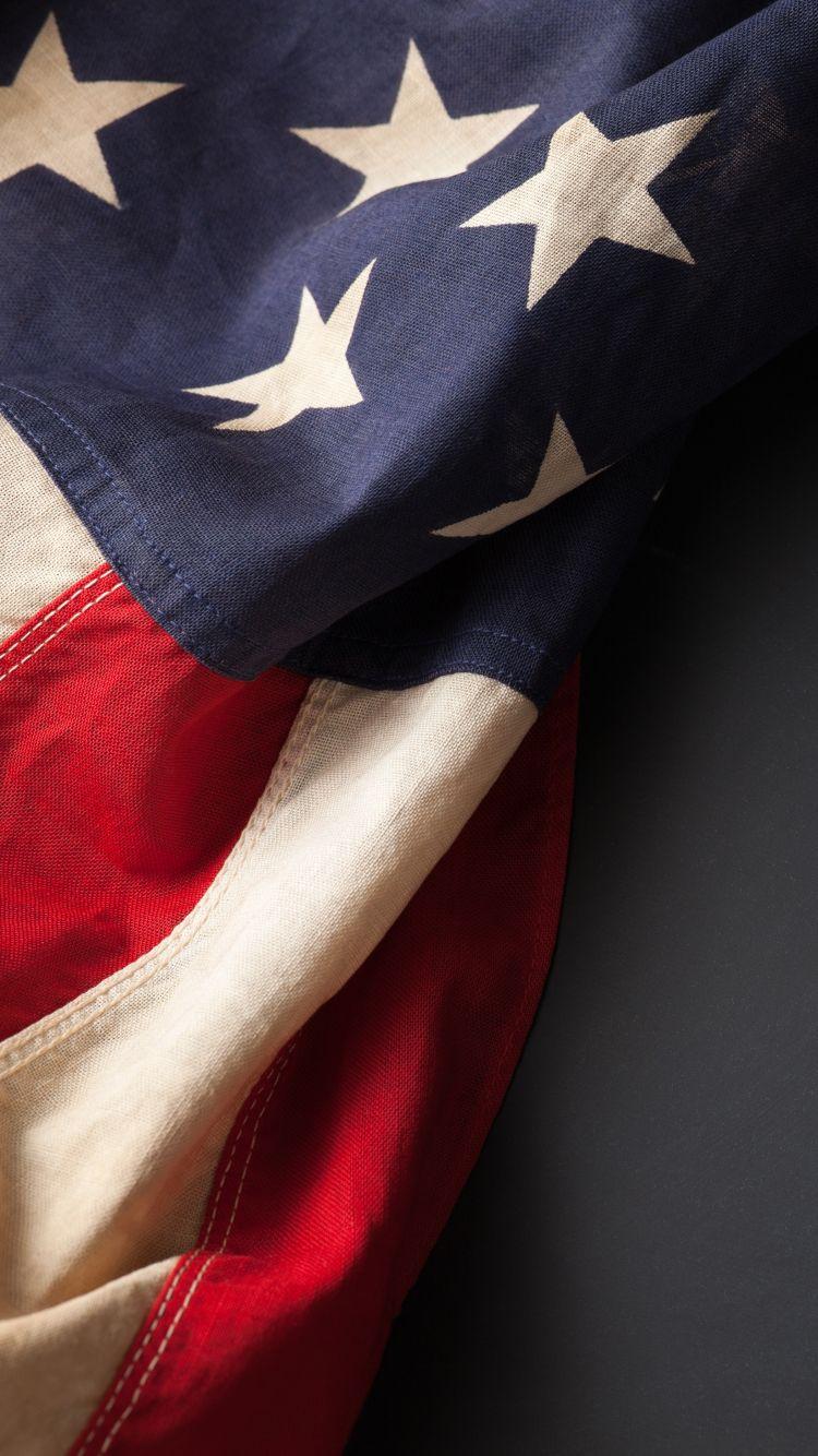 750x1334 United States Flag Phone Wallpaper