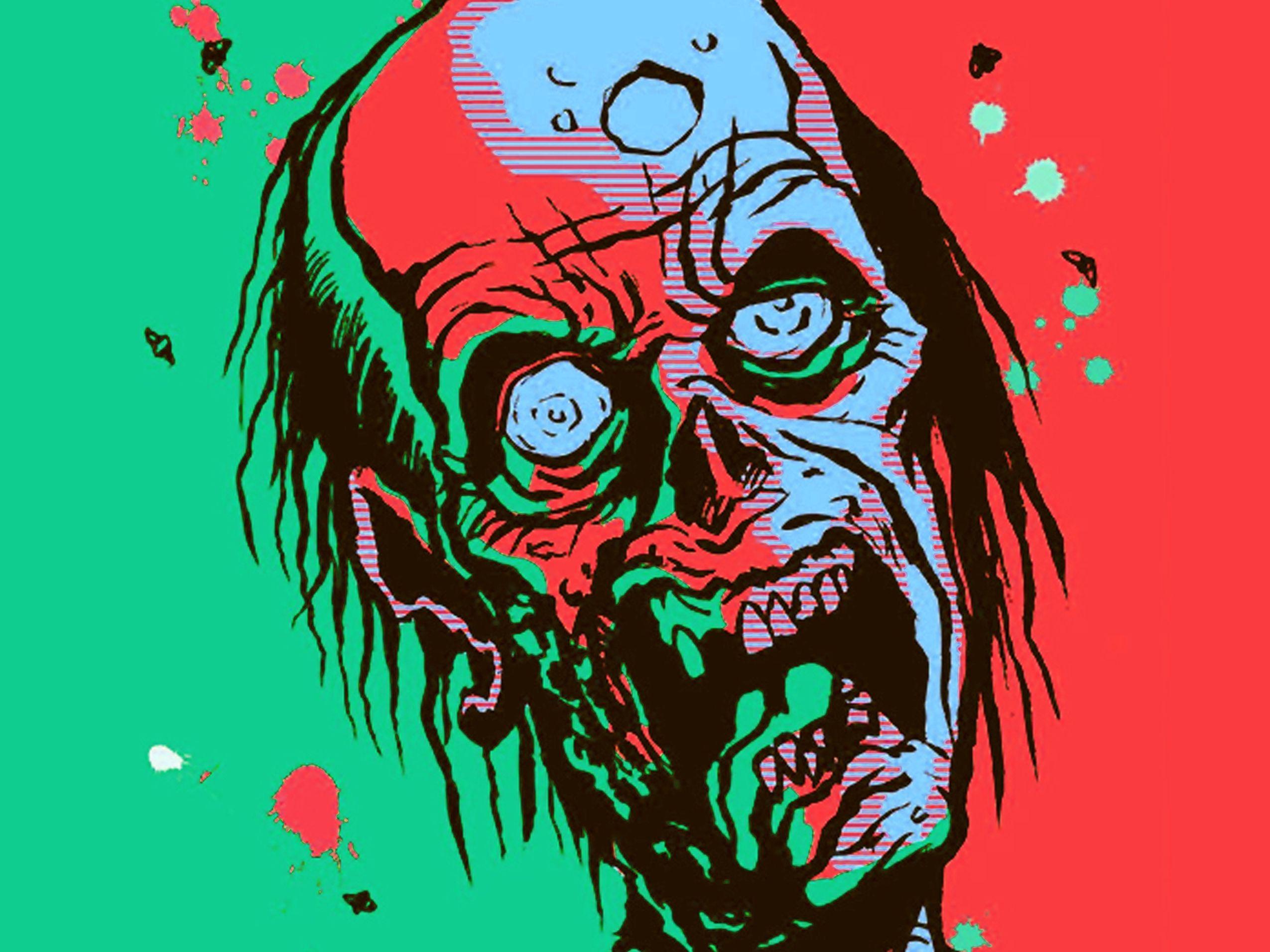 2550x1912 Zombie Animated Wallpaper