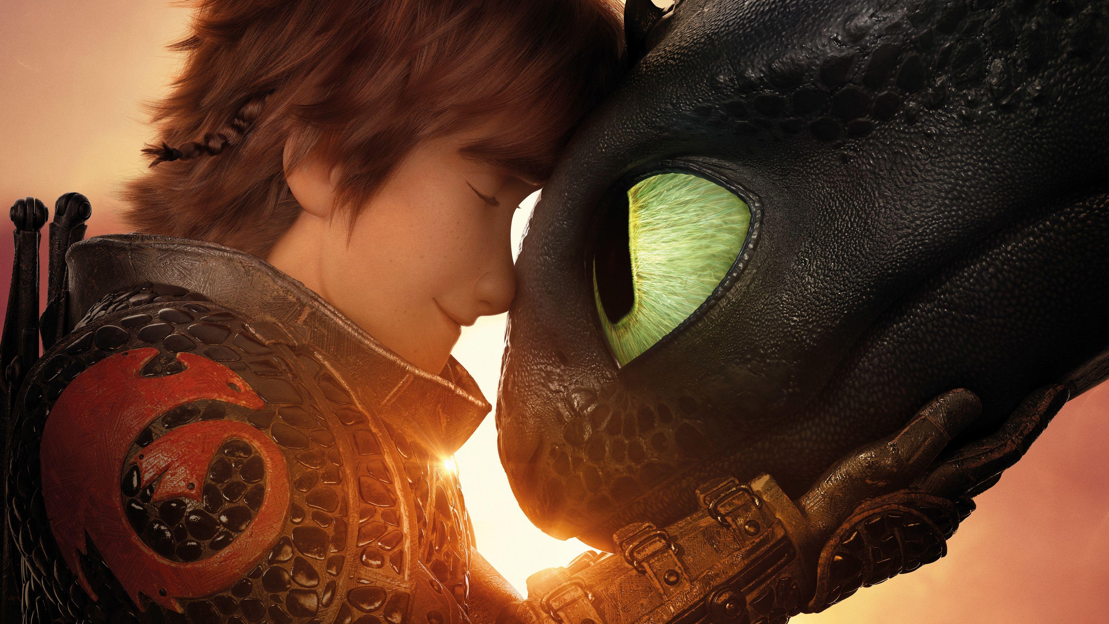 3840x2160 Wallpaper 4k How To Train Your Dragon The Hidden World 4k 2019
