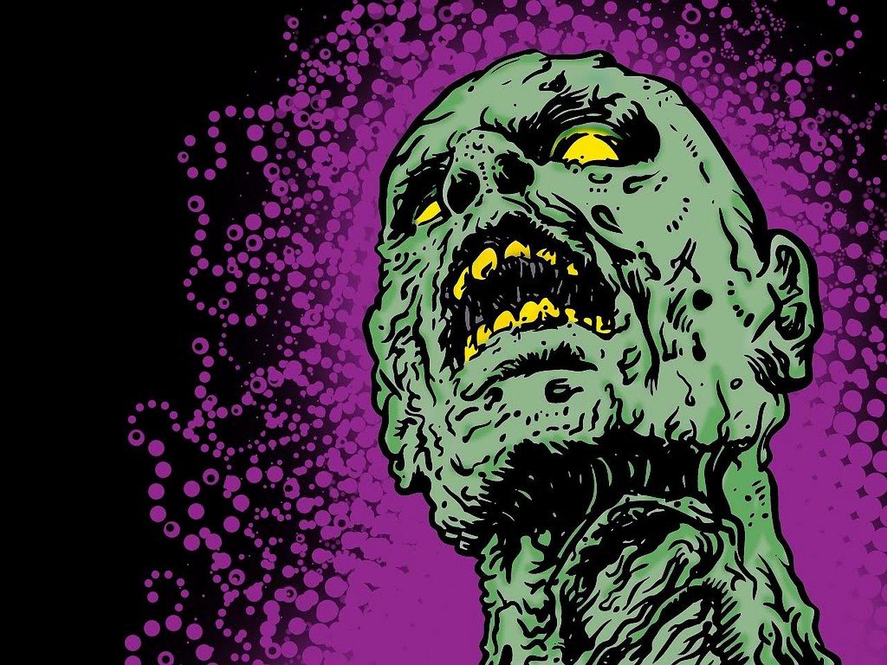 1280x960 Free download Zombie Computer Wallpaper Desktop Background