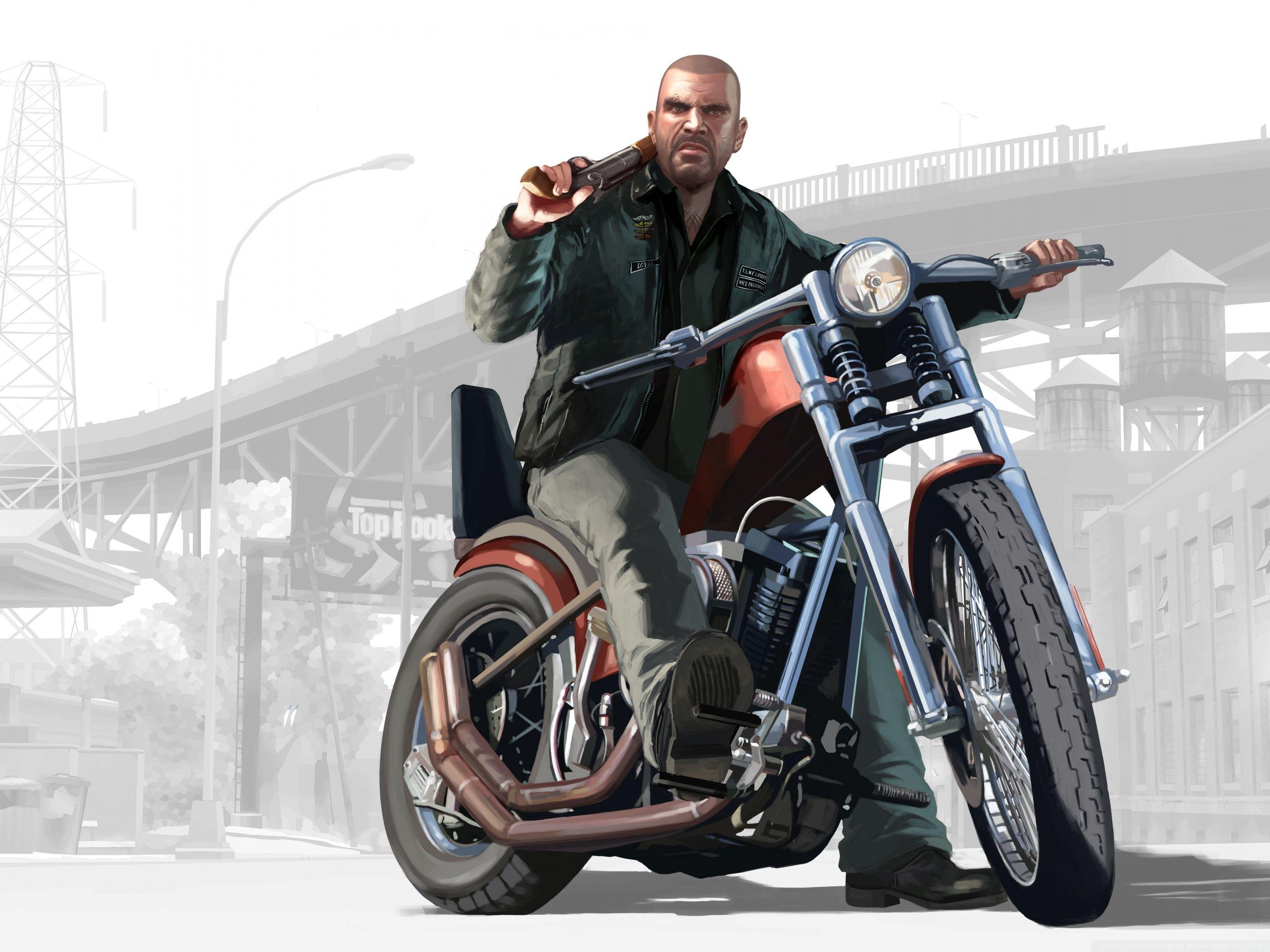 2800x2100 GTA Motorcycle ❤ 4K HD Desktop Wallpaper for 4K Ultra HD TV • Wide