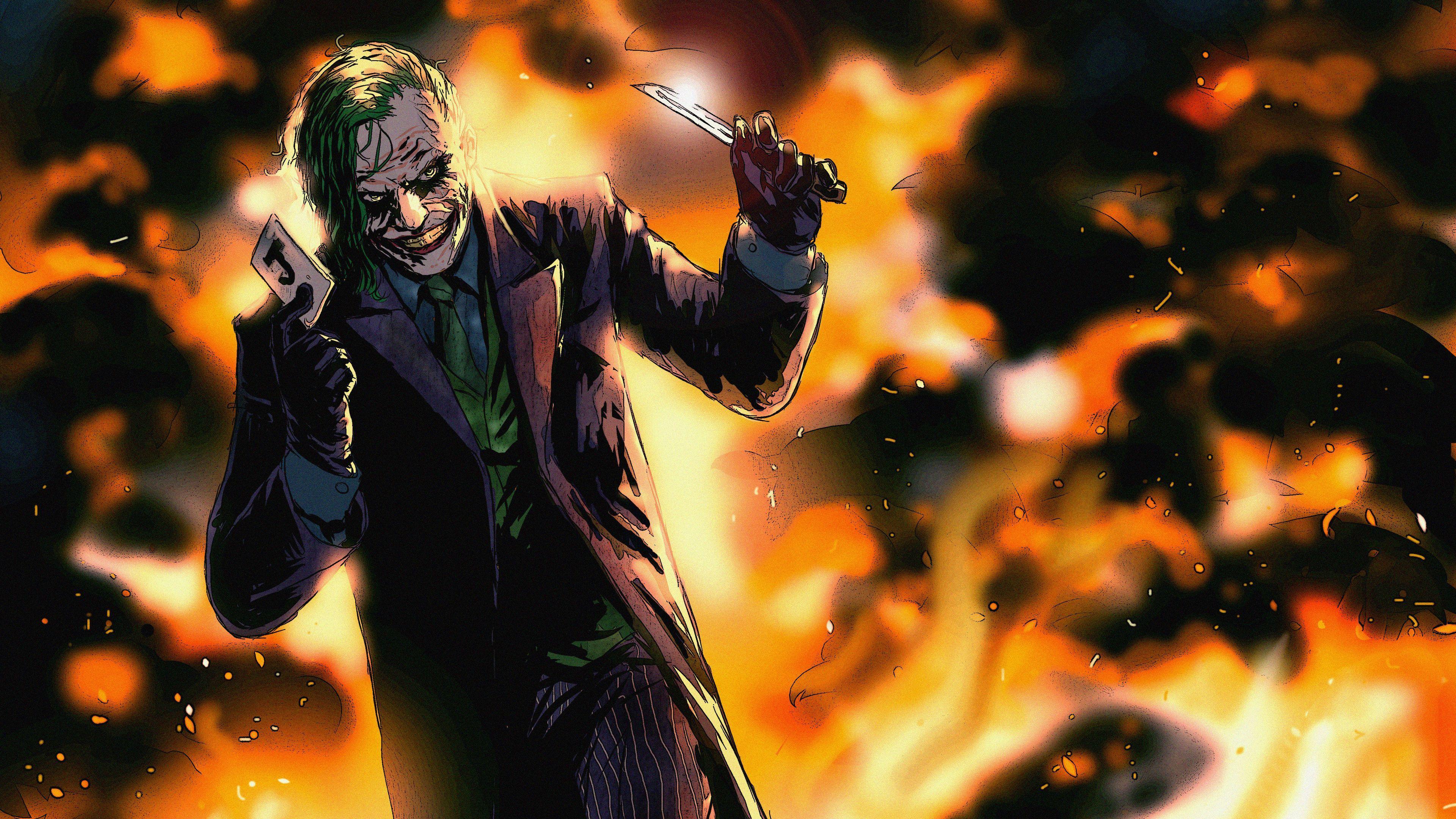 3840x2160 Wallpaper 4k Joker Why So Serious 5k 4k Wallpaper, 5k Wallpaper