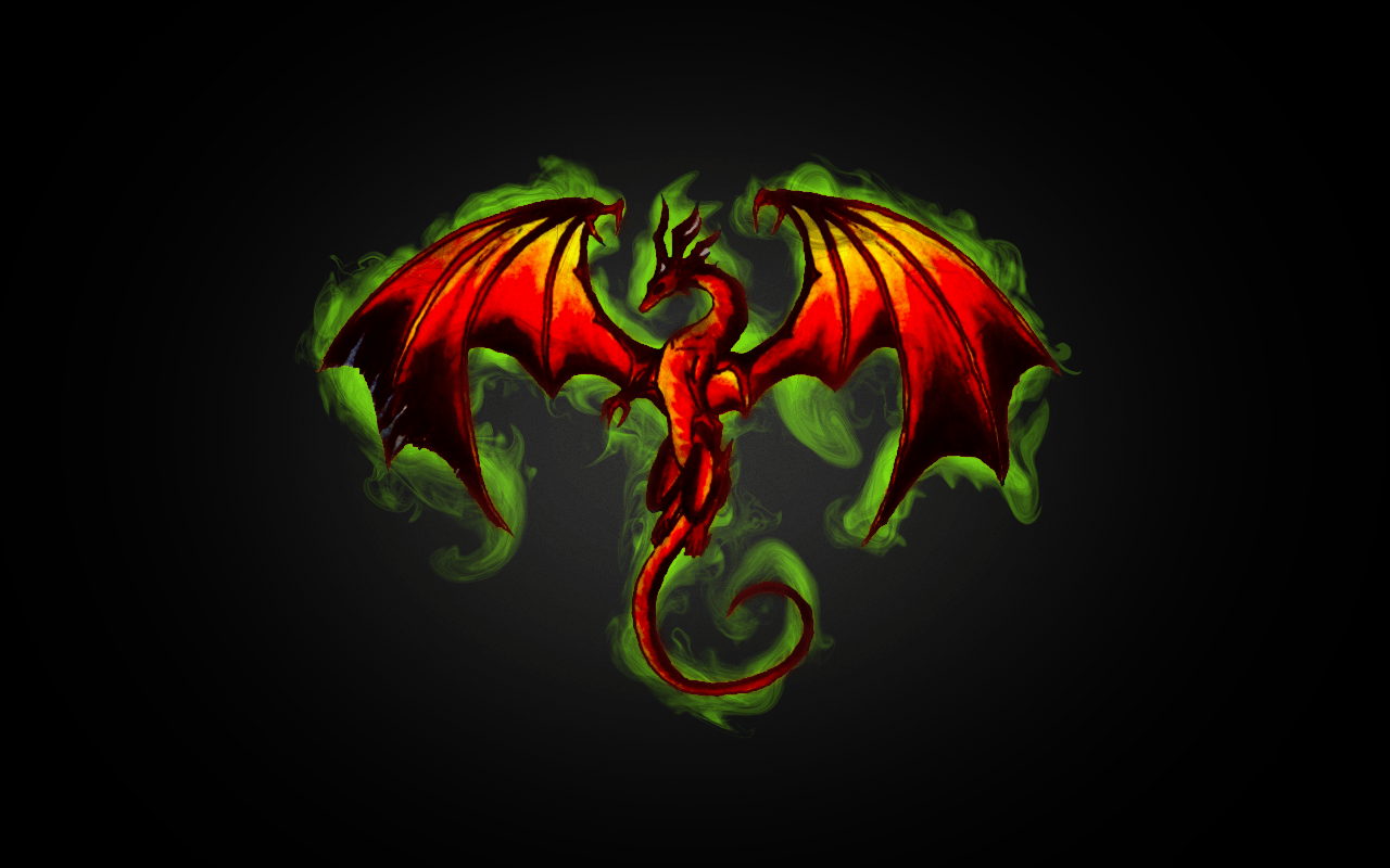 1280x800 Smoke & Myth Wallpaper