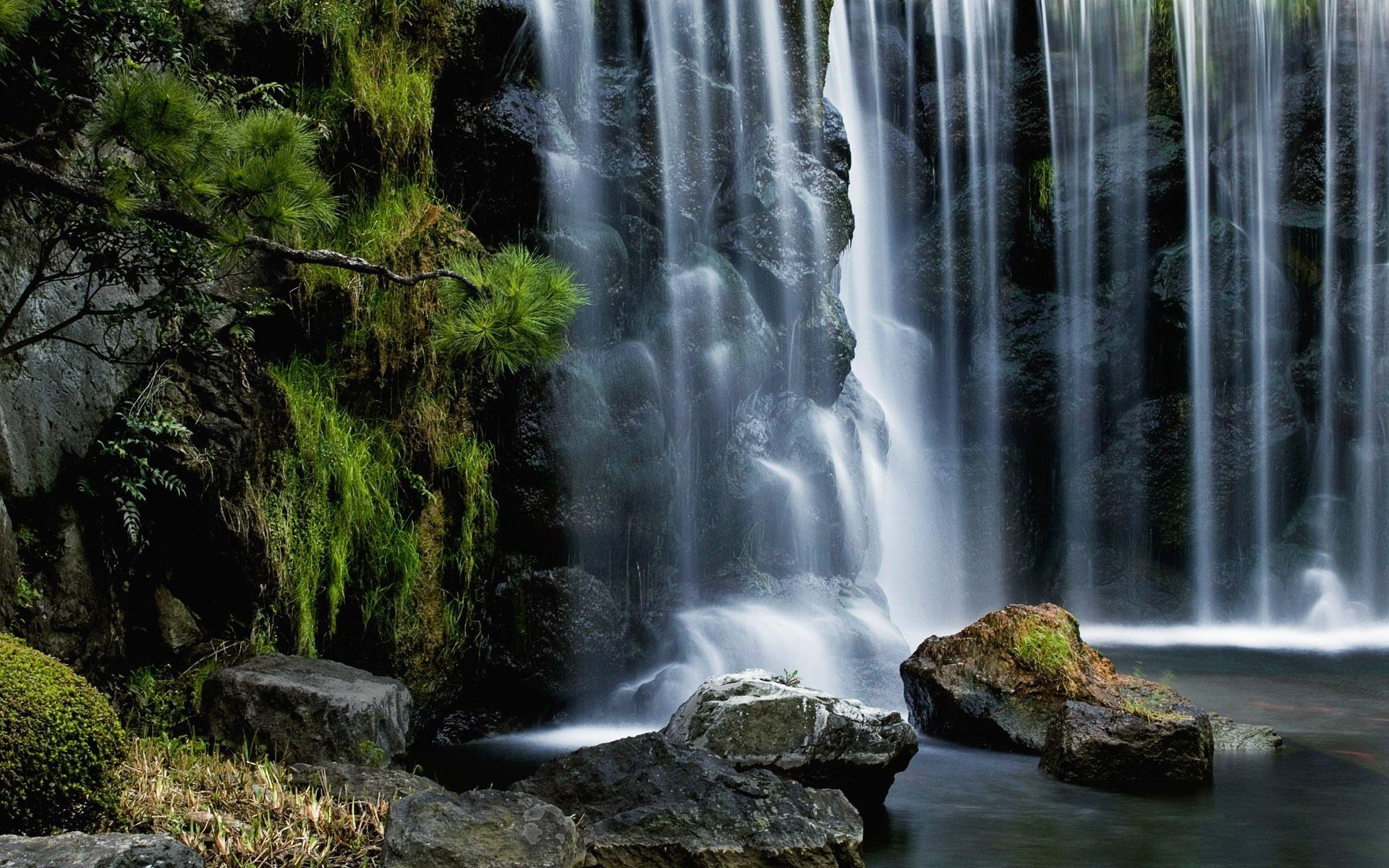 1920x1200 Free download Tropical Waterfall desktop wallpaper [1920x1200]