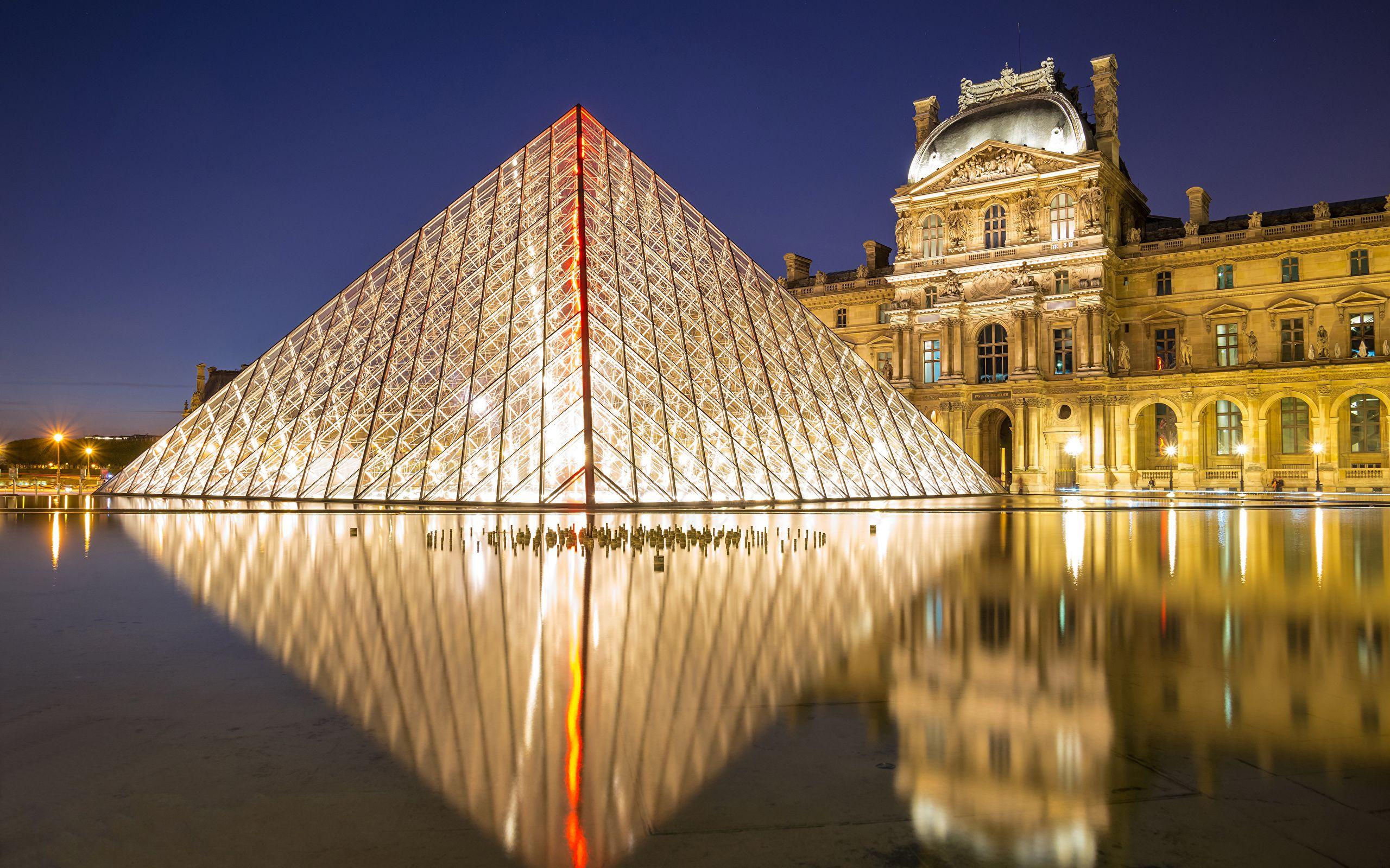 2560x1600 Desktop Wallpaper Paris France Museum Louvre museum 2560x1600