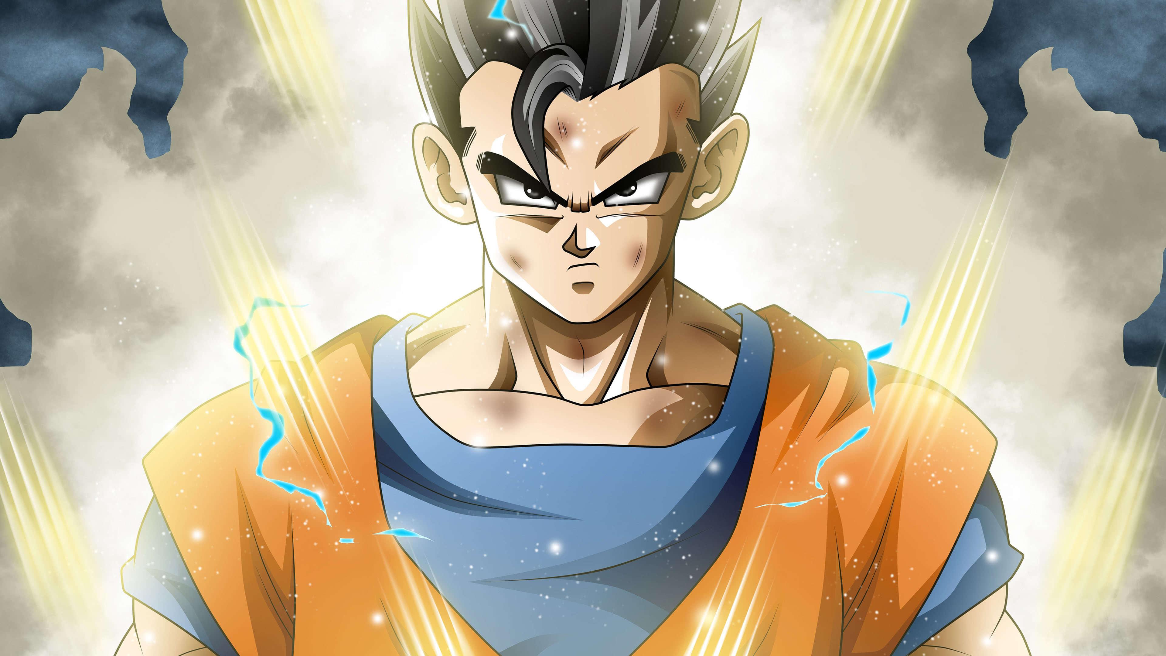 3840x2160 Dragon Ball Super Mystic Gohan Portrait UHD 4K Wallpaper