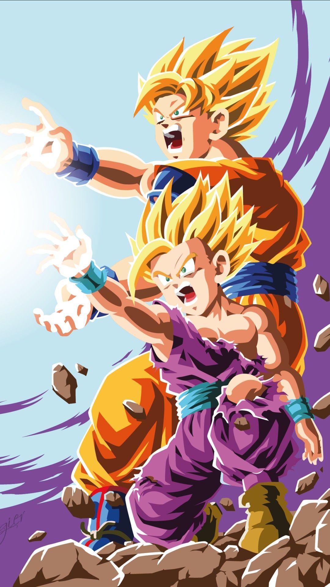 1080x1920 Gohan Wallpaper