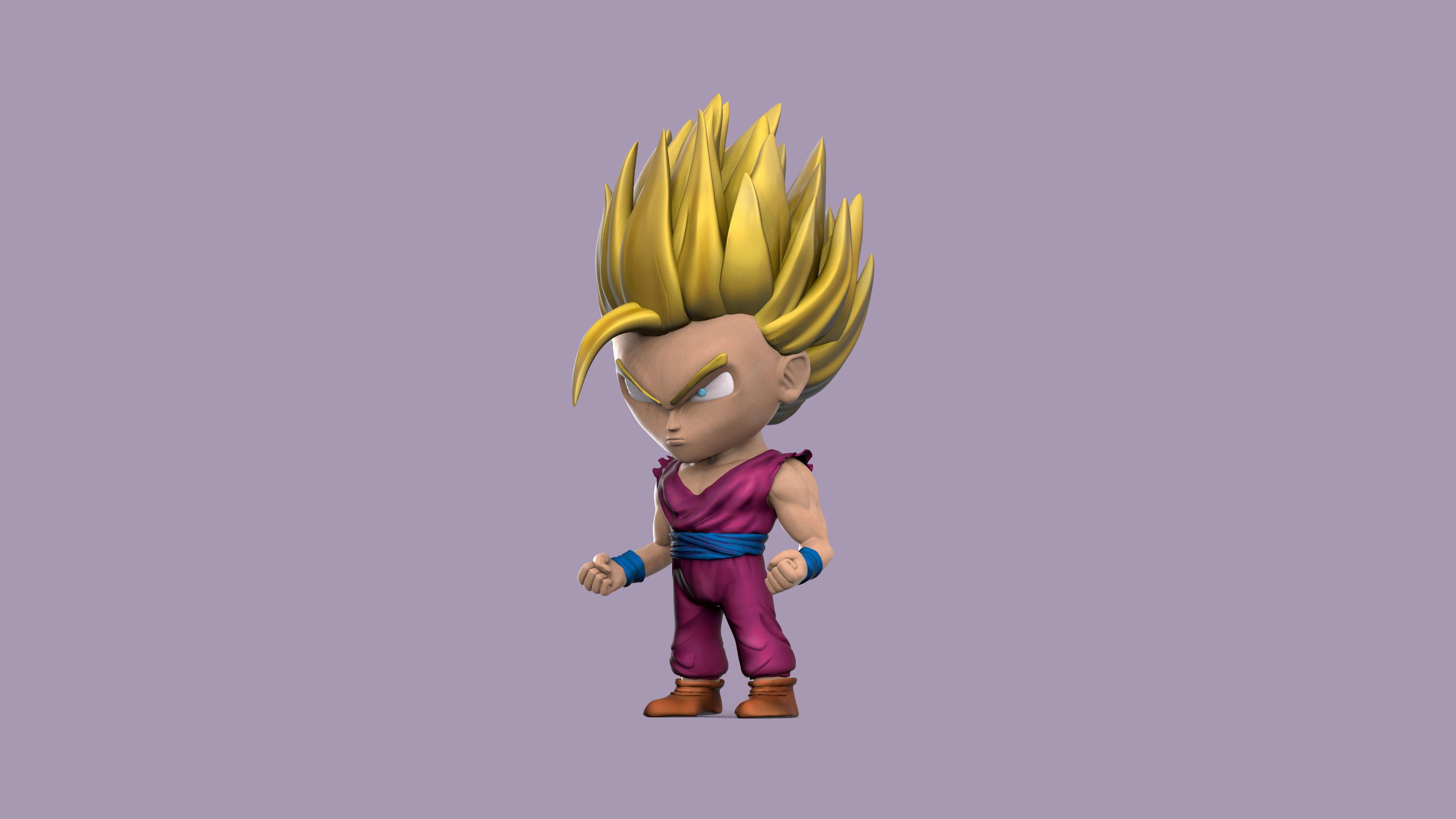 3840x2160 Gohan Artwork 4k, HD Anime, 4k Wallpaper, Image, Background