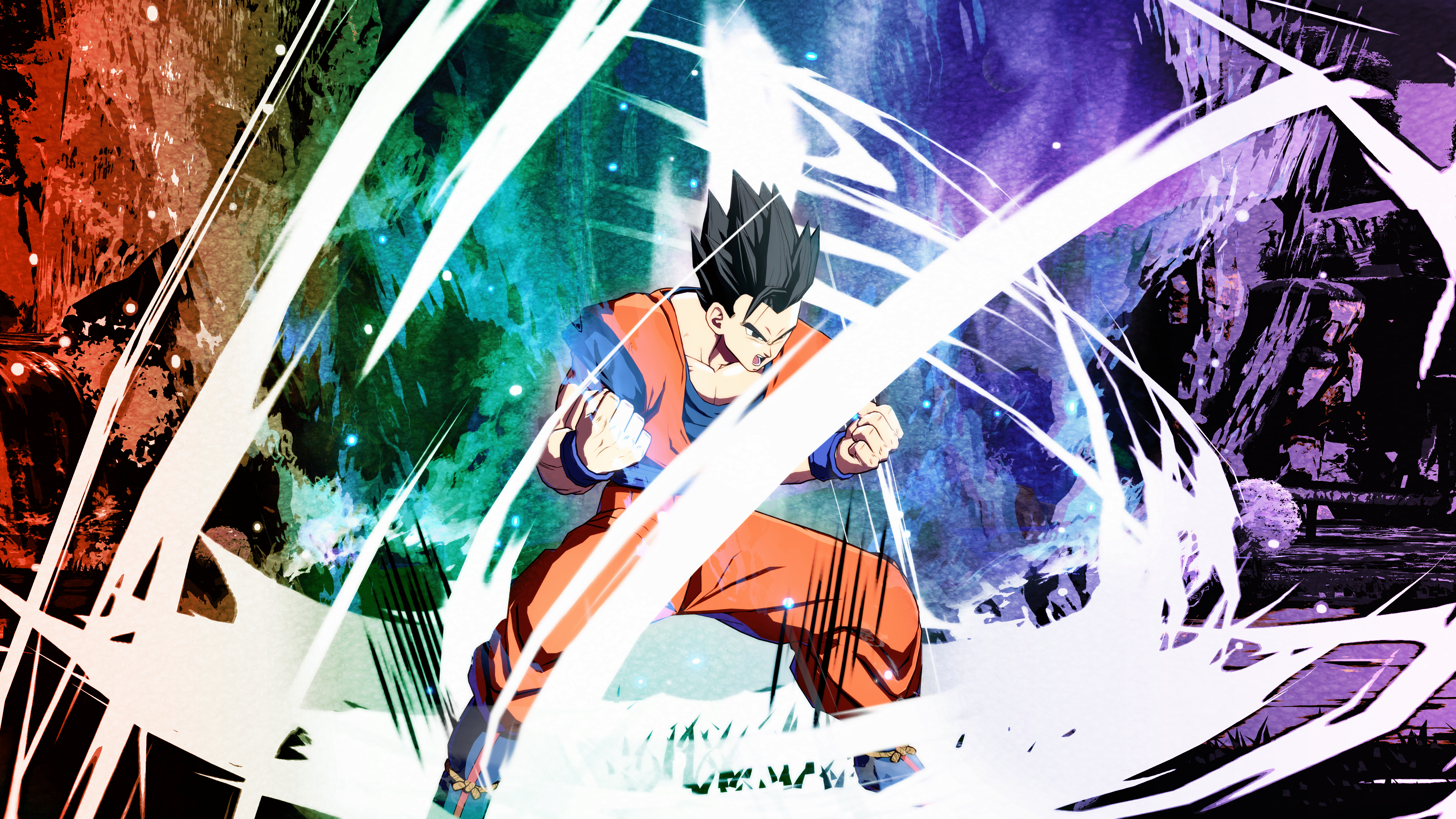 4000x2250 Mystic Gohan 4K Wallpaper