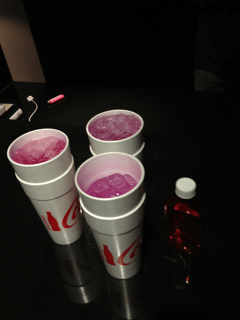 768x1024 Purple Lean Wallpaper