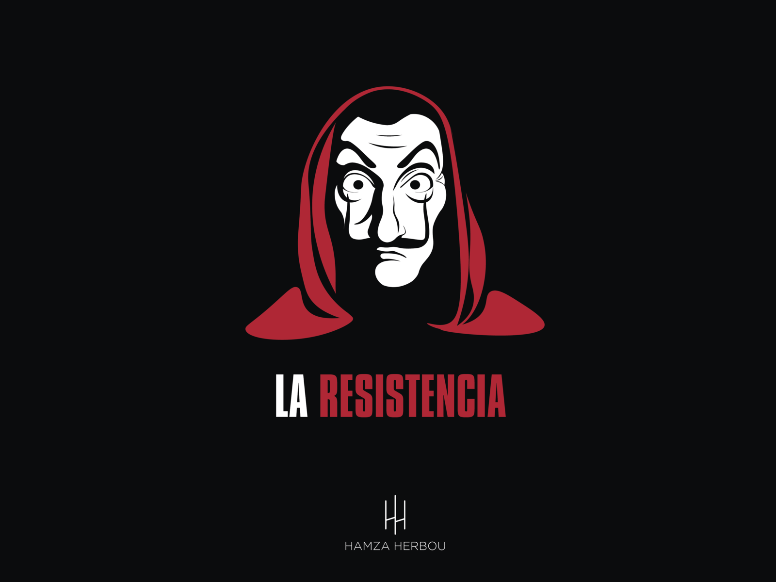 1600x1200 Money Heist Mask HD Desktop Wallpaper 53034