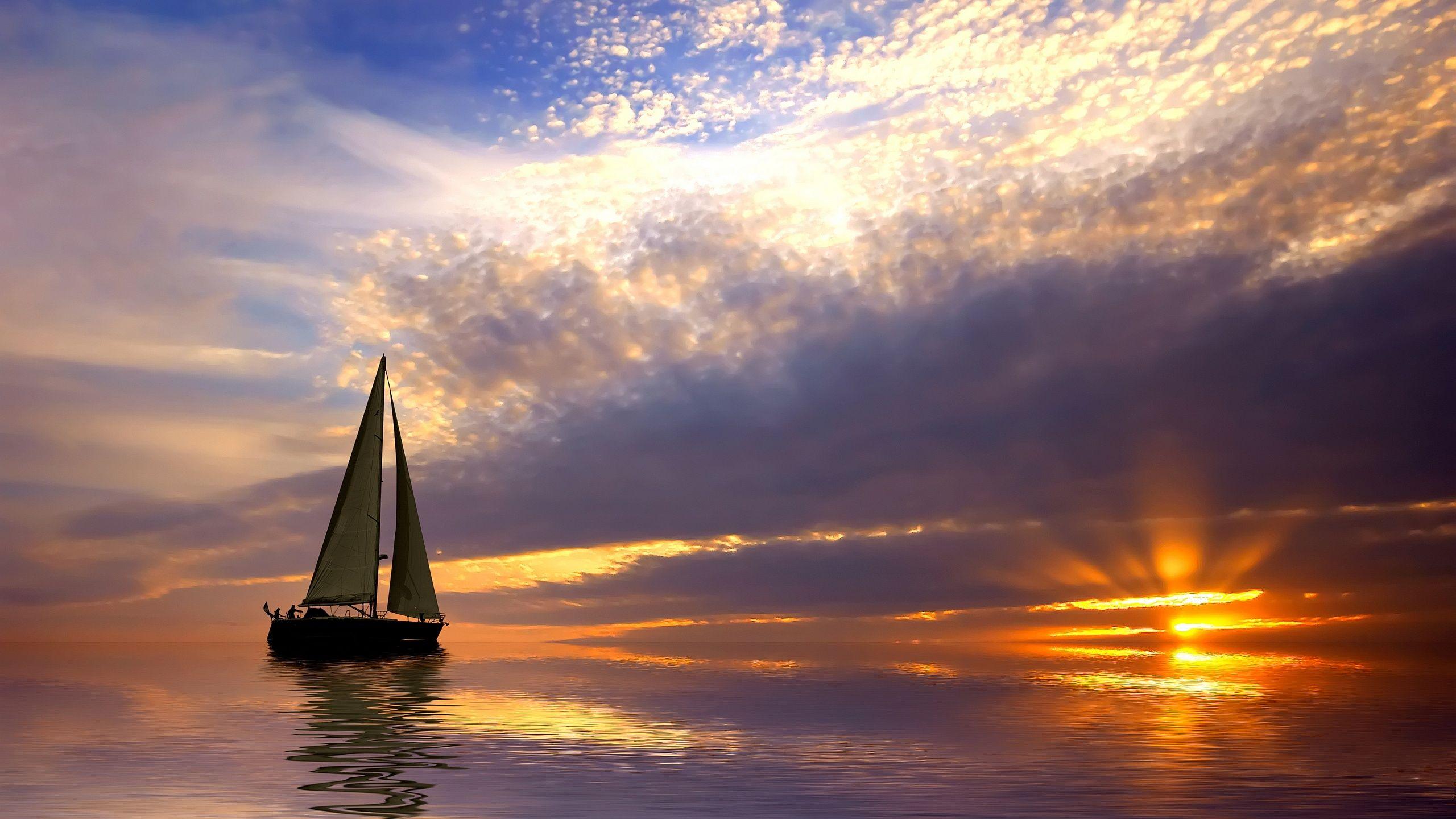 2560x1440 Free download Sunrise In Beach Wallpaper HD 2397 Wallpaper Cool